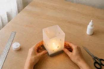 Photophore de Noël LED : 15 modèles sans flamme