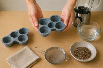 Bombes à graines enfant : recette en papier recyclé