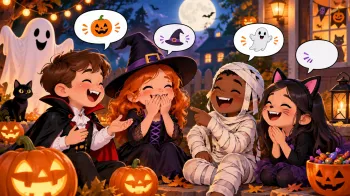 50 blagues Halloween pour enfants : monstres et citrouilles