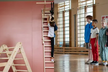 Faut-il rester pendant le premier cours de sport de son enfant ?