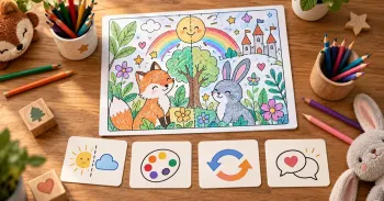 Colorier à deux : 4 règles pour créer ensemble sans se disputer