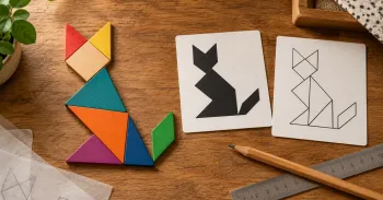 Créer un modèle de tangram : vérifier qu’il est vraiment réalisable