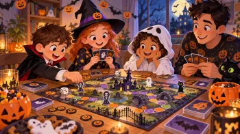 Jeux de société Halloween : 4 choix pour jouer avec les enfants