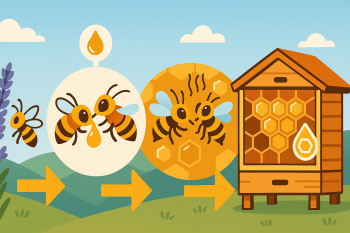 Abeilles : pourquoi font-elles du miel ?