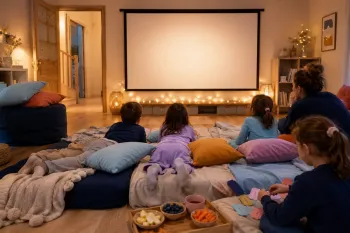 Soirée cinéma enfant à la maison : 12 étapes pour une Movie Night réussie