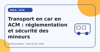 Transport en car en ACM : réglementation et sécurité des mineurs