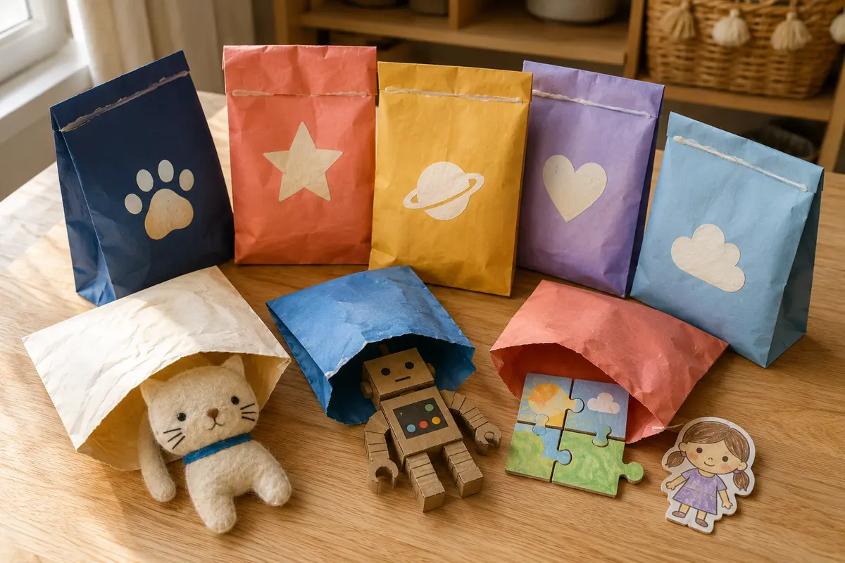 20 Blind Bags DIY à fabriquer : pochettes surprises faciles en papier