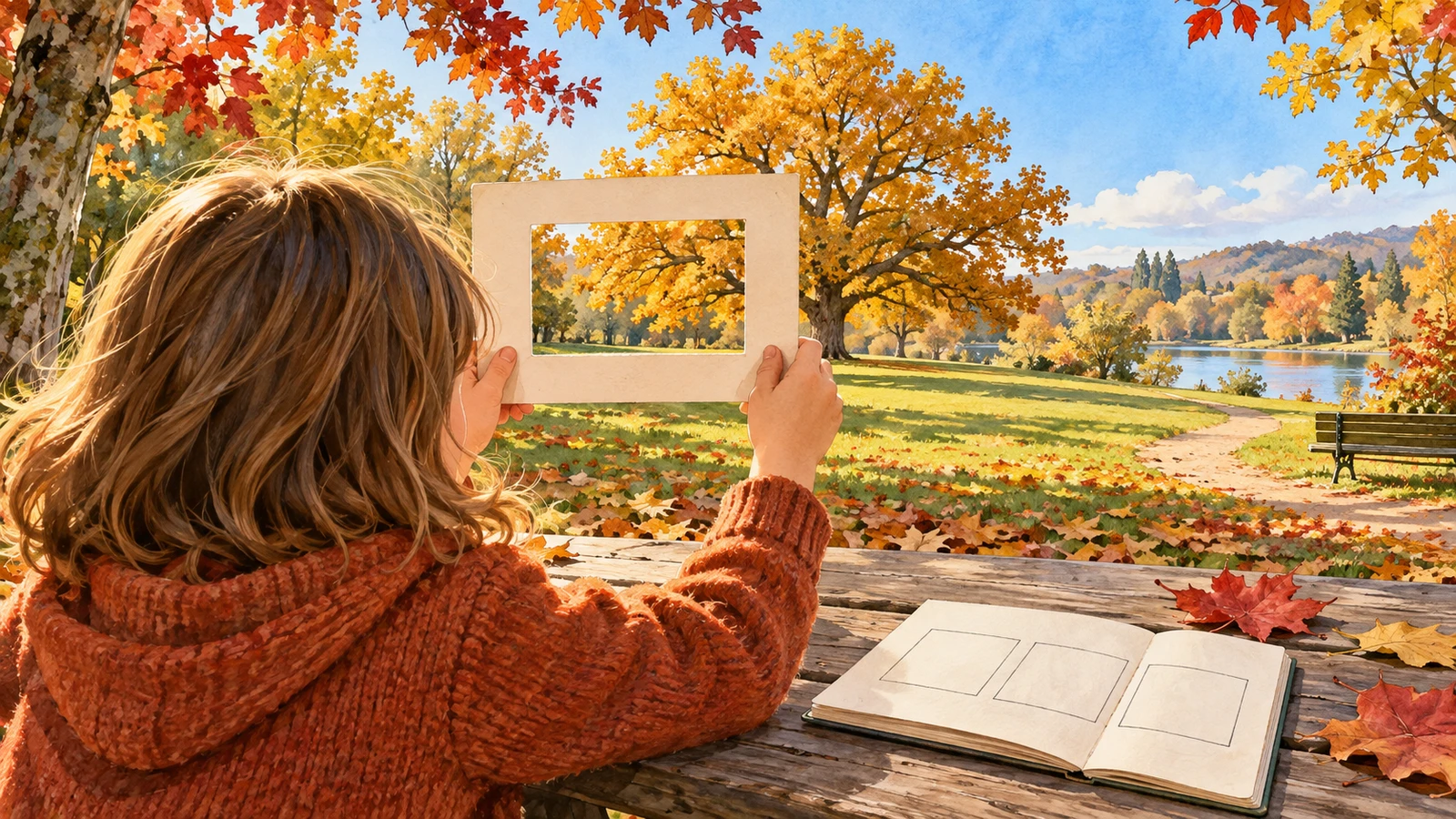 AUTOMNE : trois fenêtres pour observer la promenade