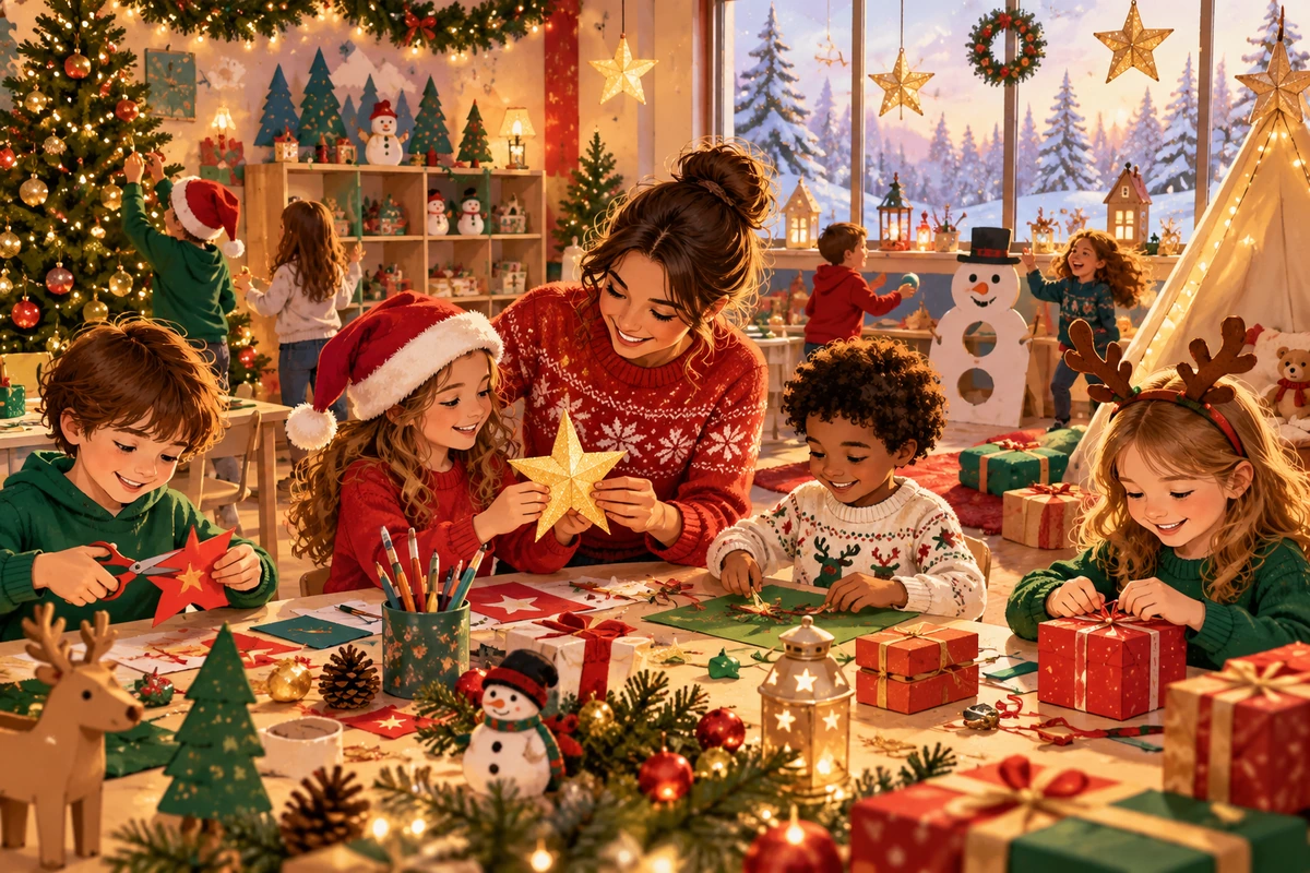 Veillée de Noël pour enfants : déroulé complet de 90 minutes