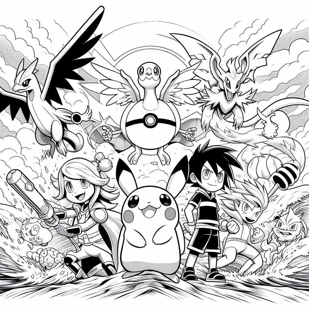 Coloriage-Pokemon-a-imprimer