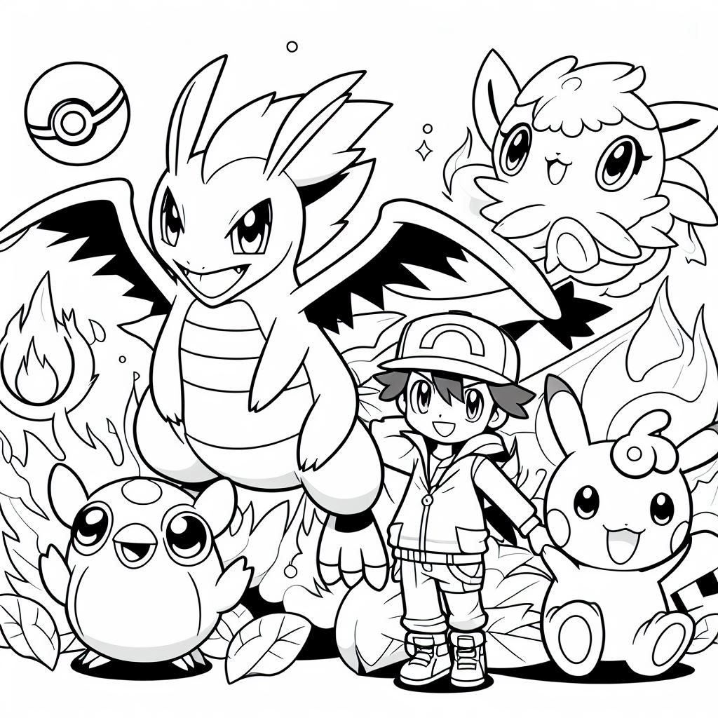 Coloriage-Pokemon-a-imprimer