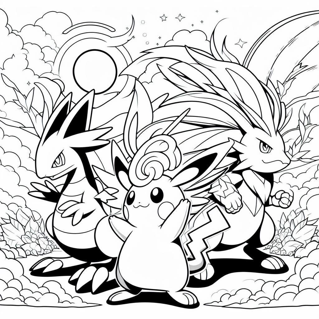 Coloriage-Pokemon-a-imprimer