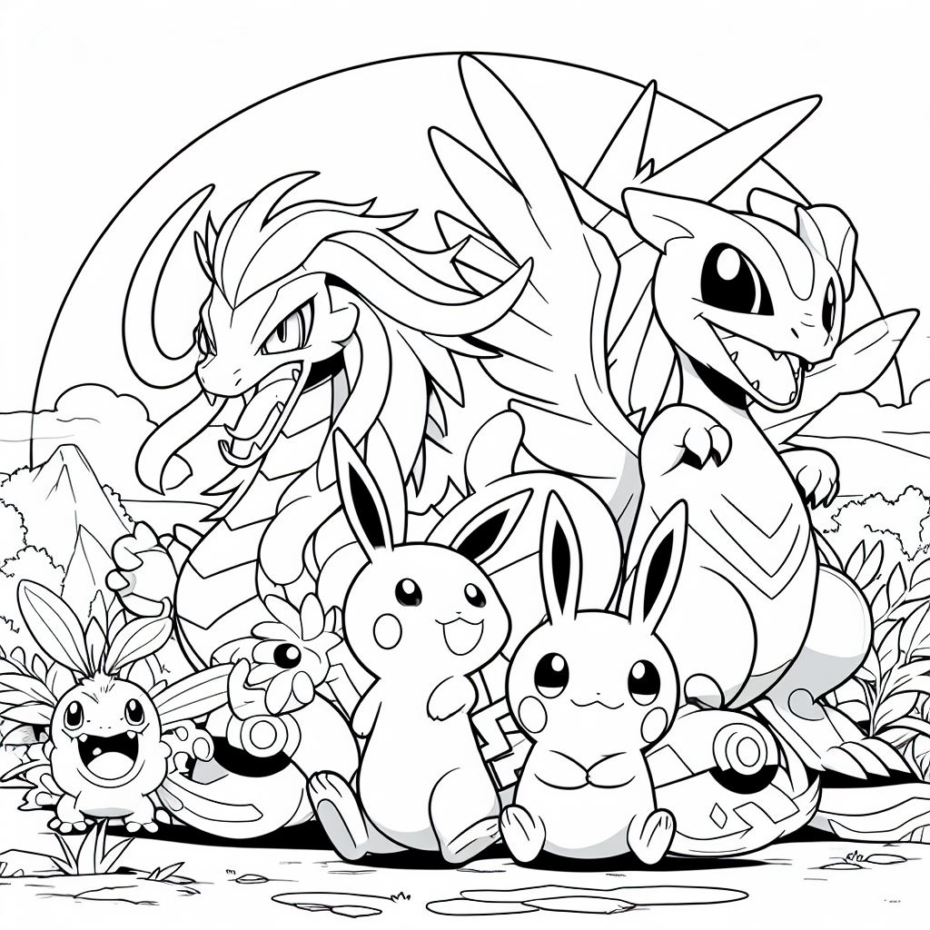 Coloriage-Pokemon-a-imprimer