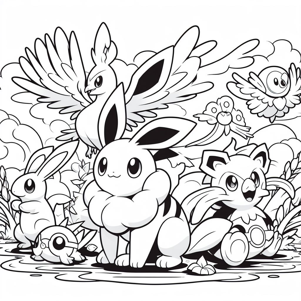 Coloriage-Pokemon-a-imprimer