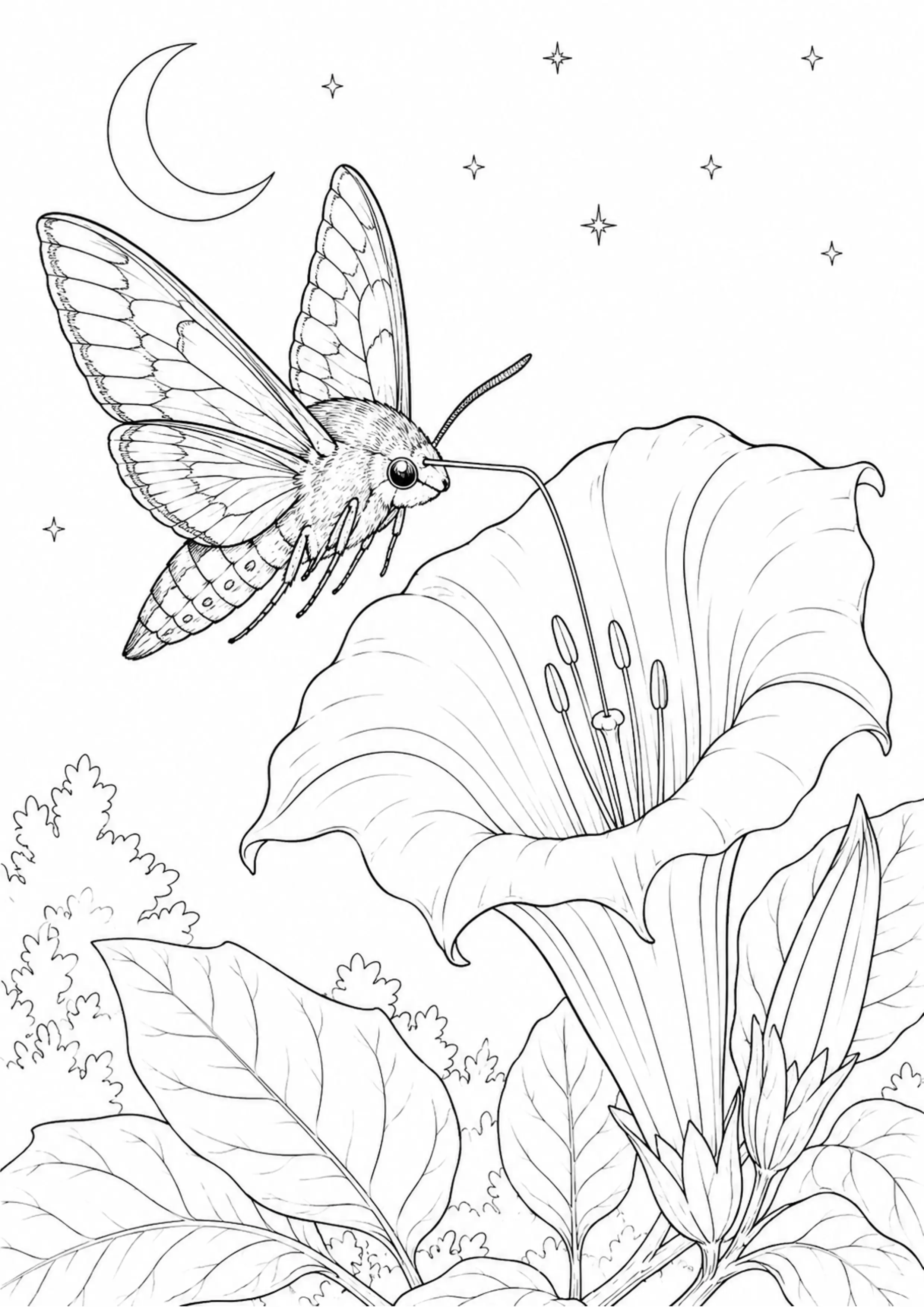 Coloriage Anatomie d’une fleur à imprimer – dessin n°18