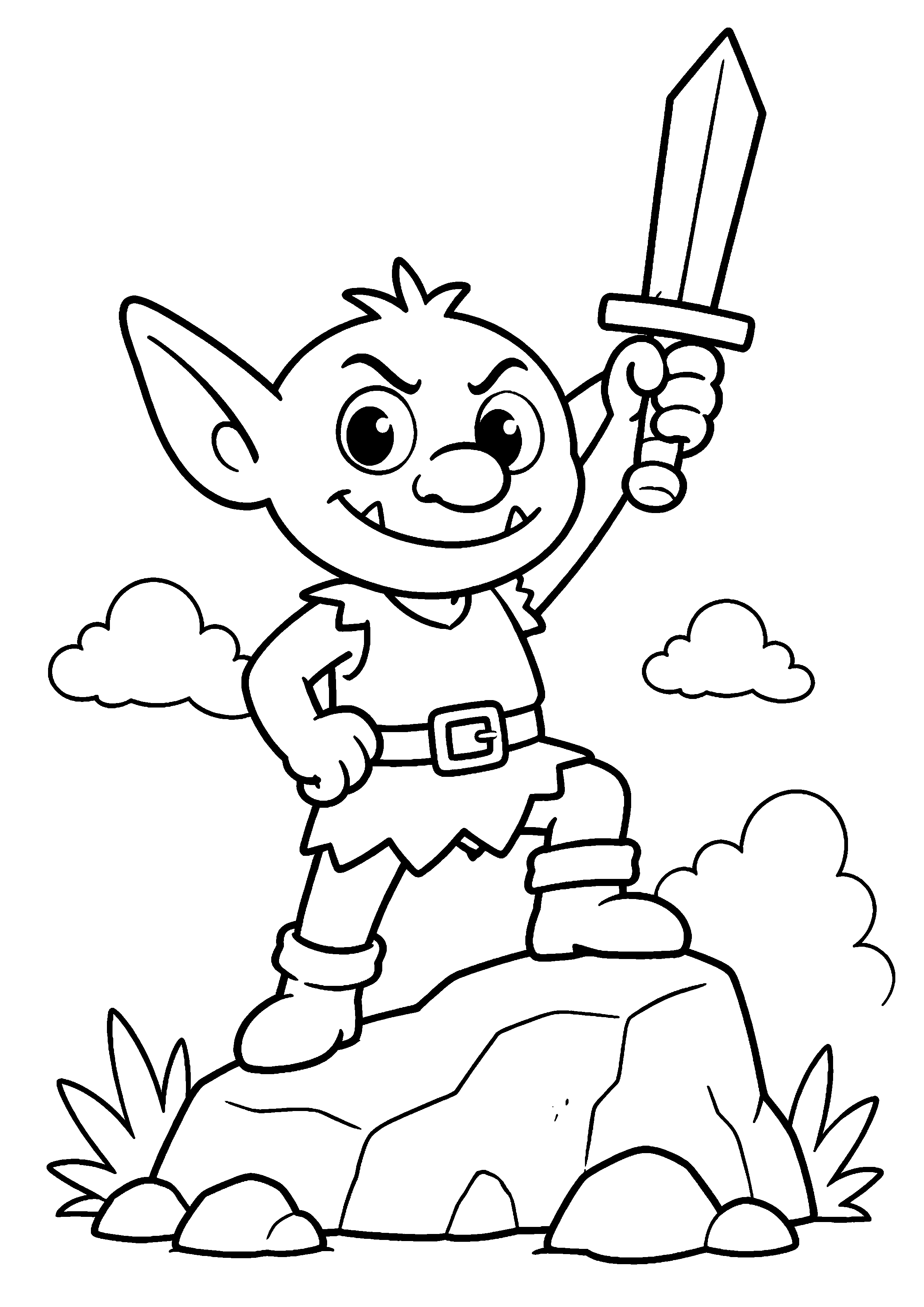 Coloriage Gobelin à imprimer – dessin 2