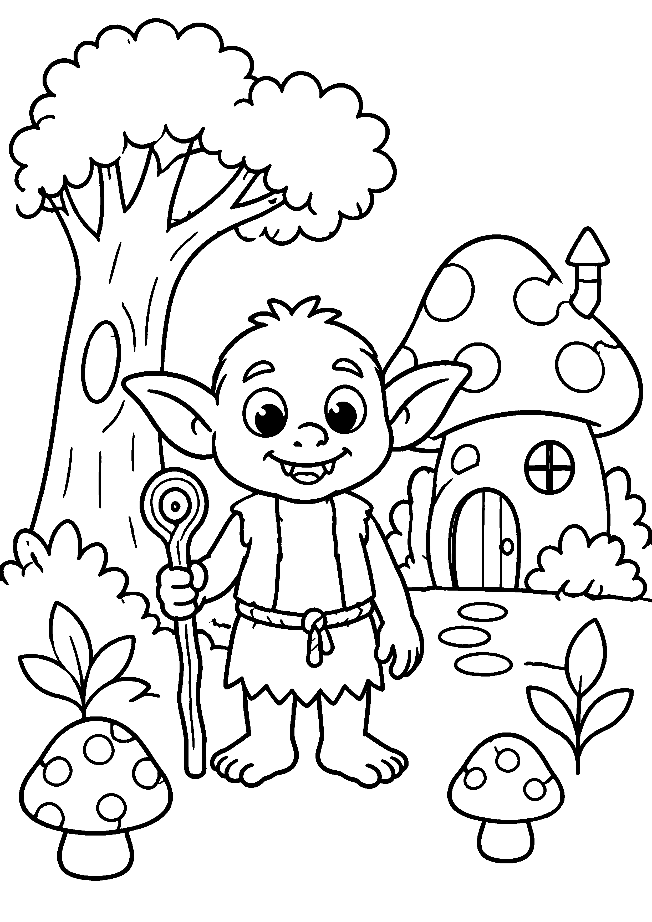 Coloriage Gobelin à imprimer – dessin 3