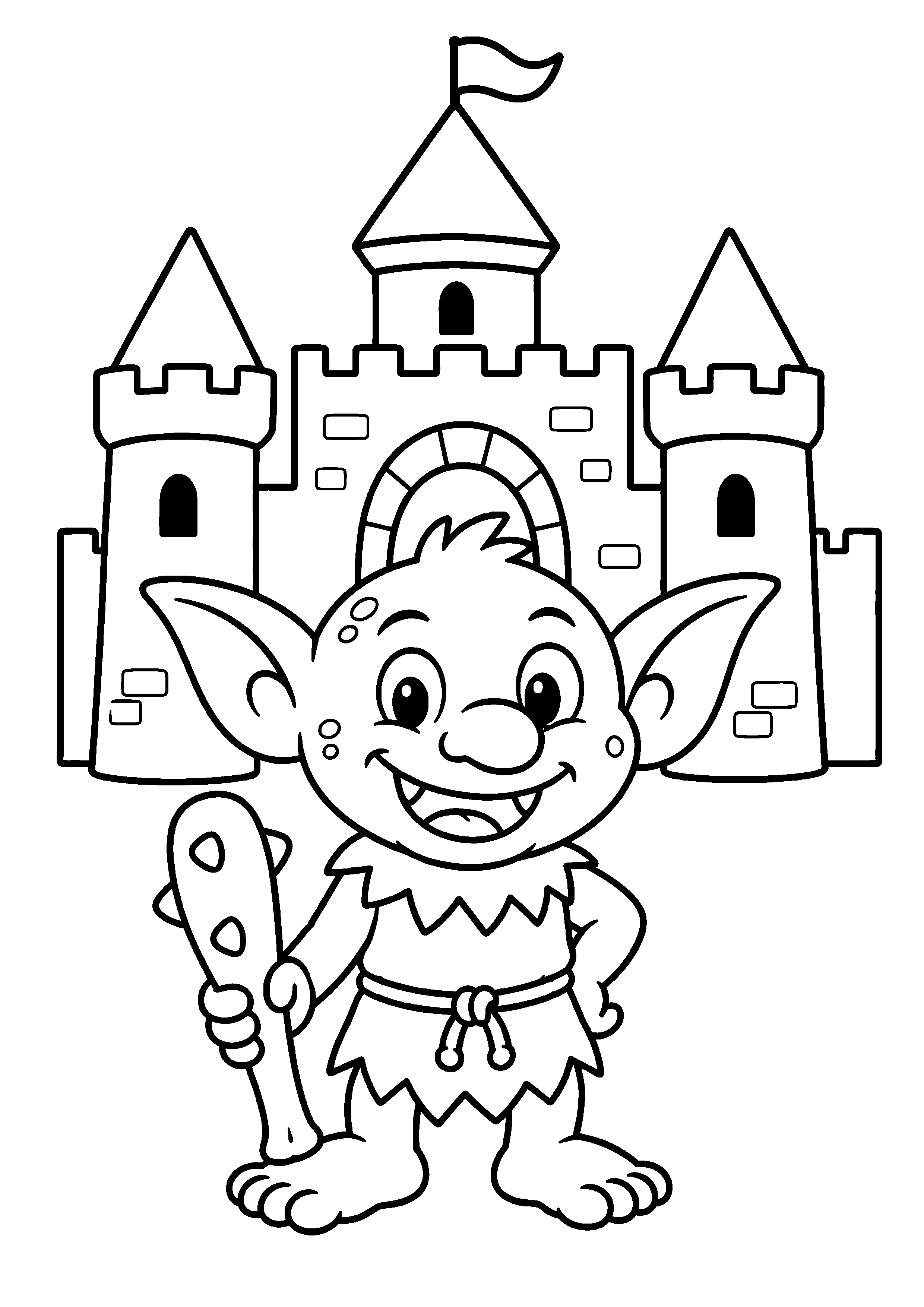 Coloriage Gobelin à imprimer – dessin 4