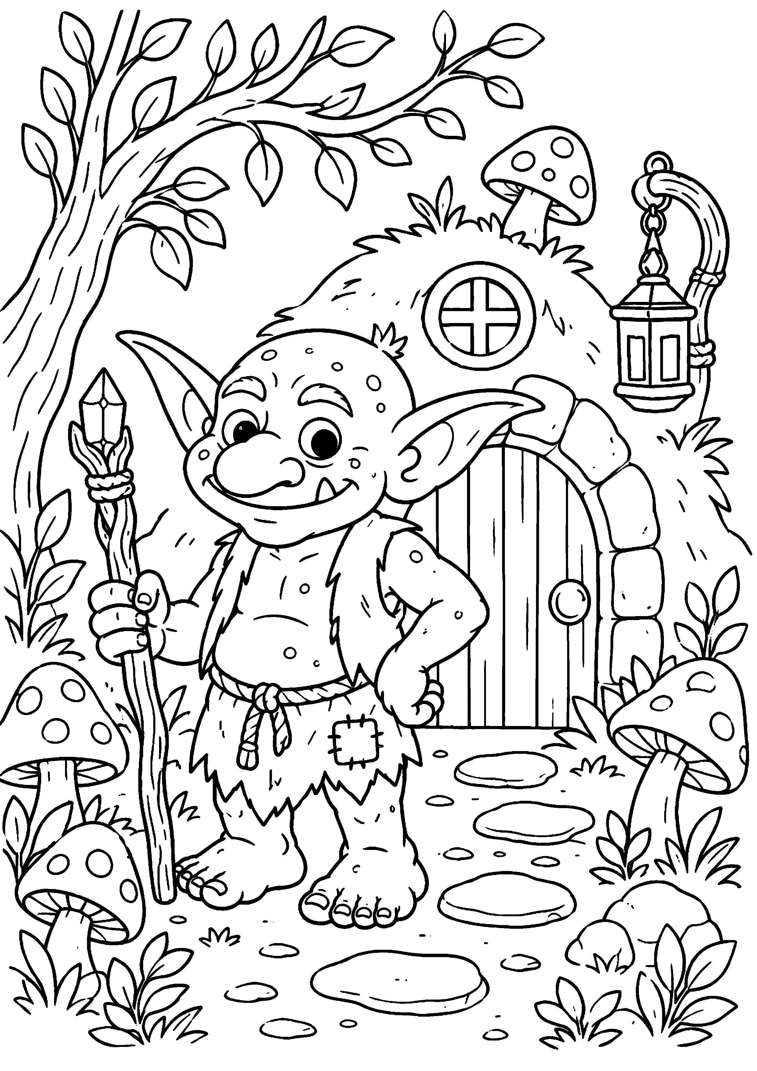 Coloriage Gobelin à imprimer – dessin n°8