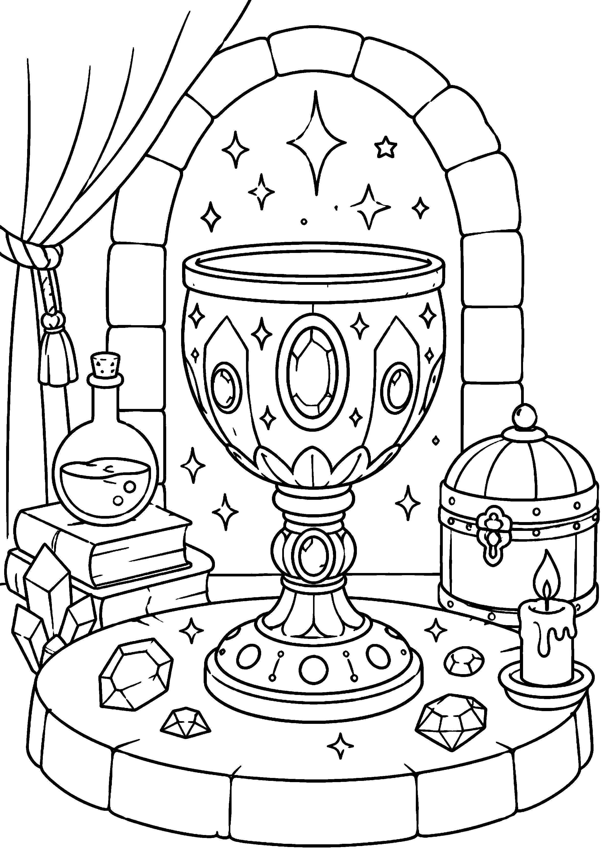 Coloriage Gobelin à imprimer – dessin n°9