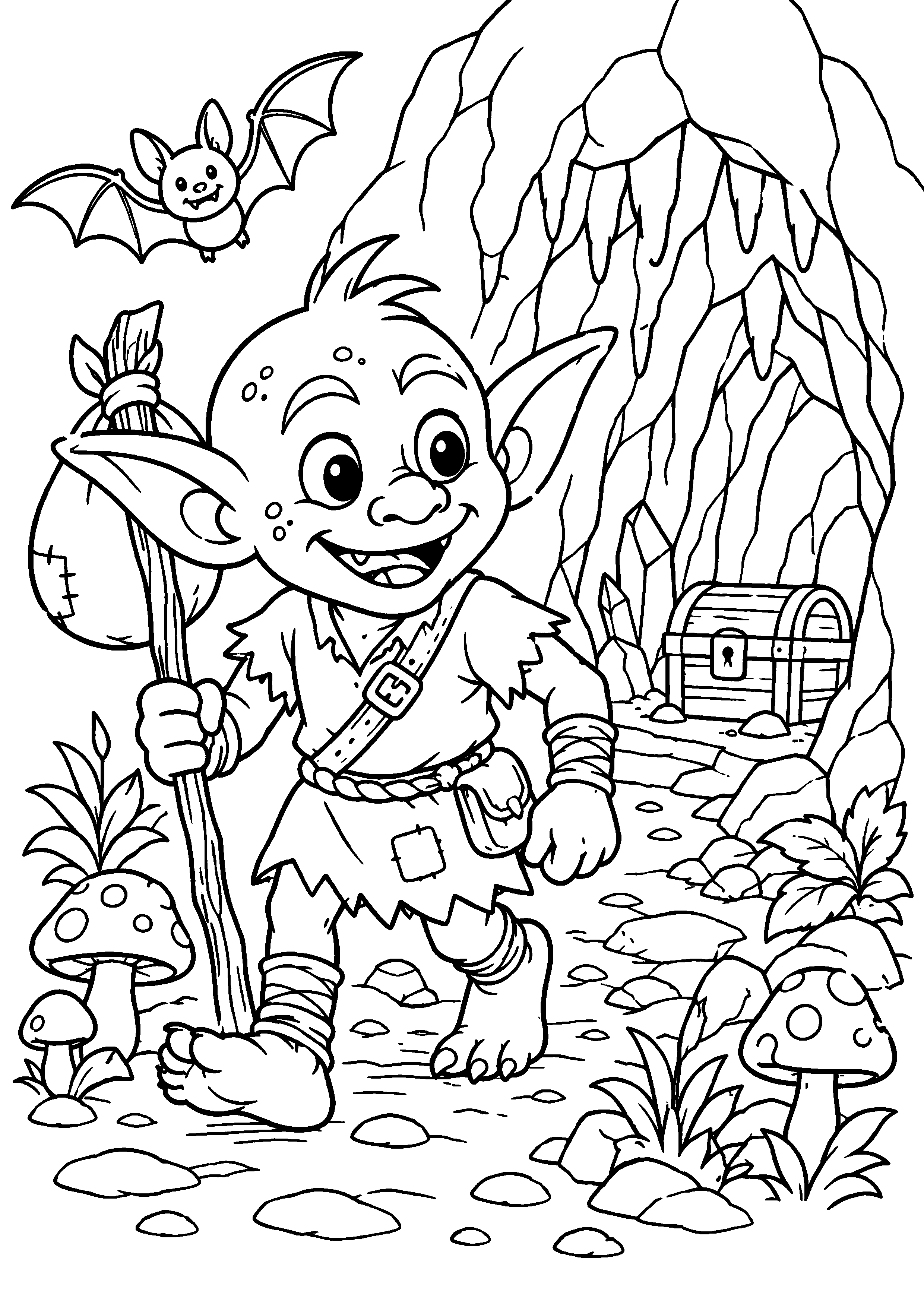 Coloriage Gobelin à imprimer – dessin n°11