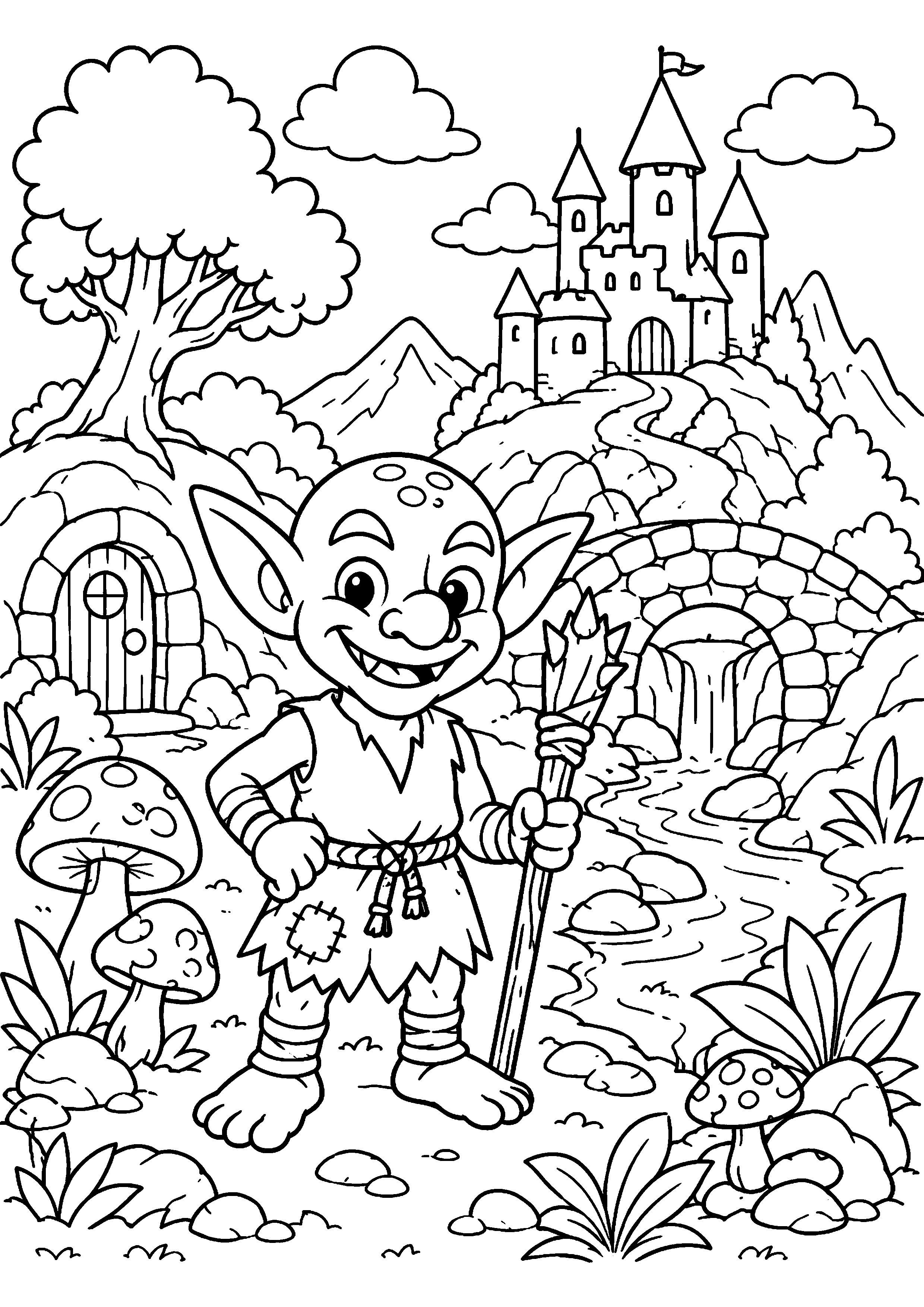 Coloriage Gobelin à imprimer – dessin n°13