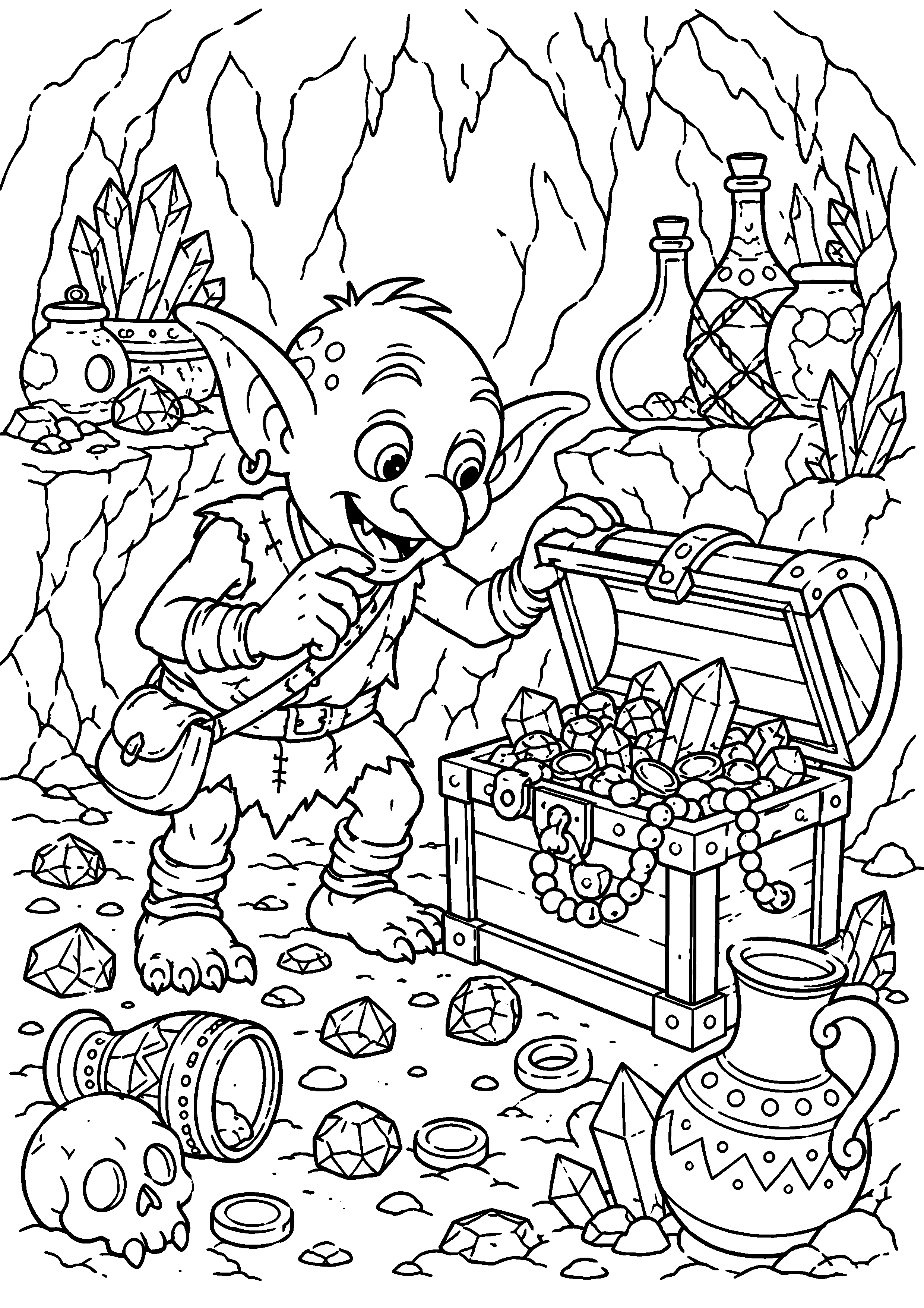 Coloriage Gobelin à imprimer – dessin n°16