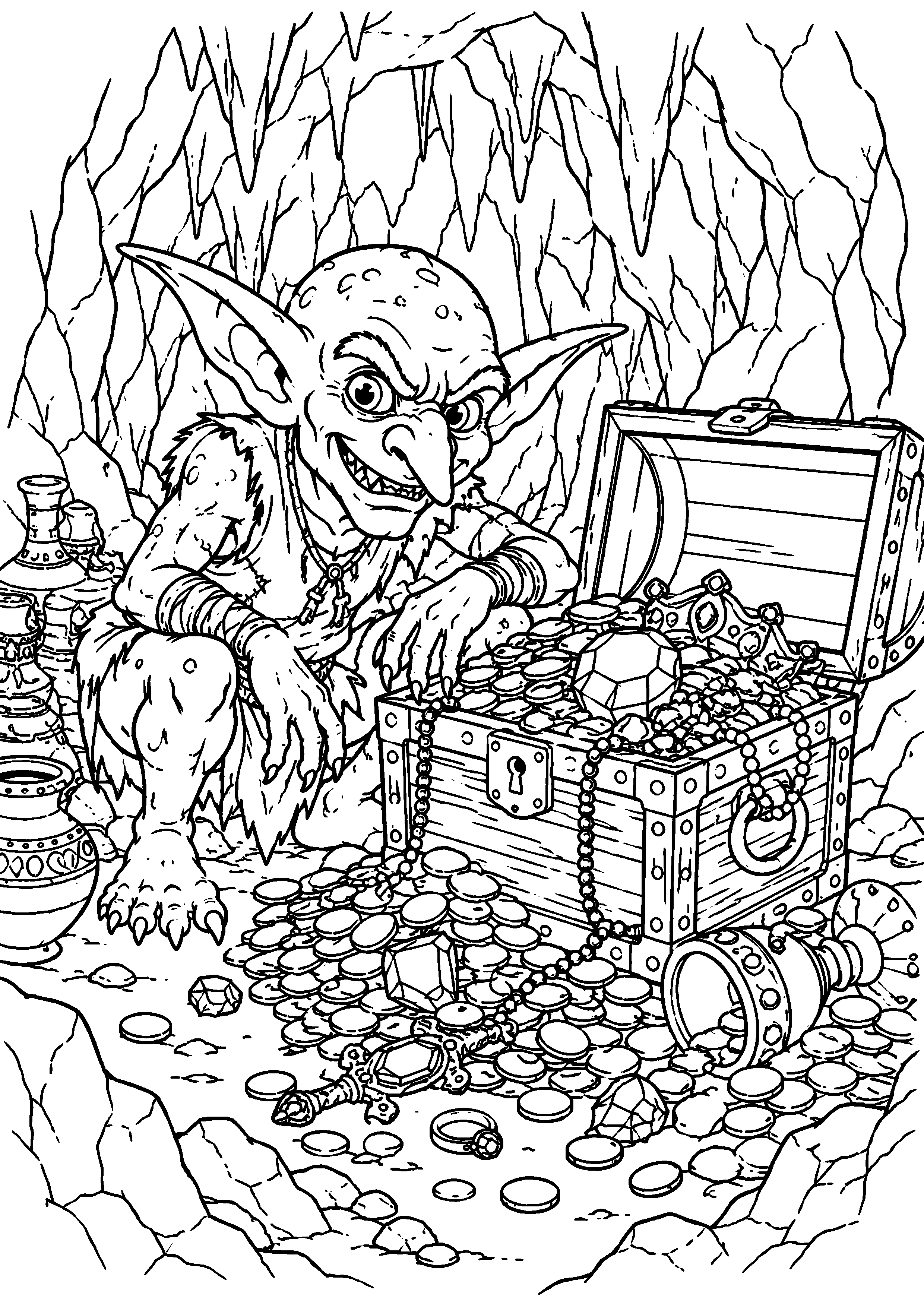 Coloriage Gobelin à imprimer – dessin n°17