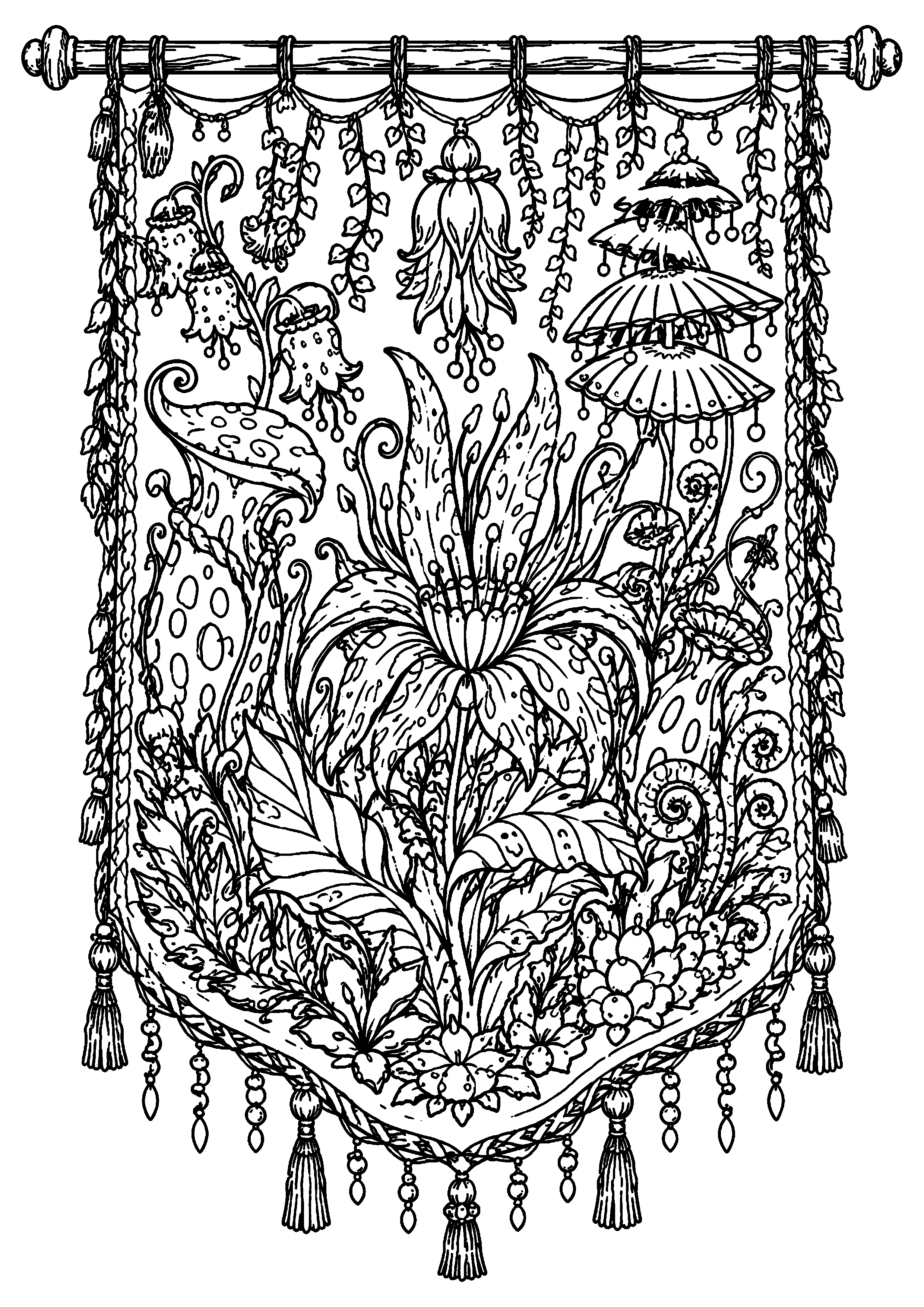 Coloriage Gobelin à imprimer – dessin n°18