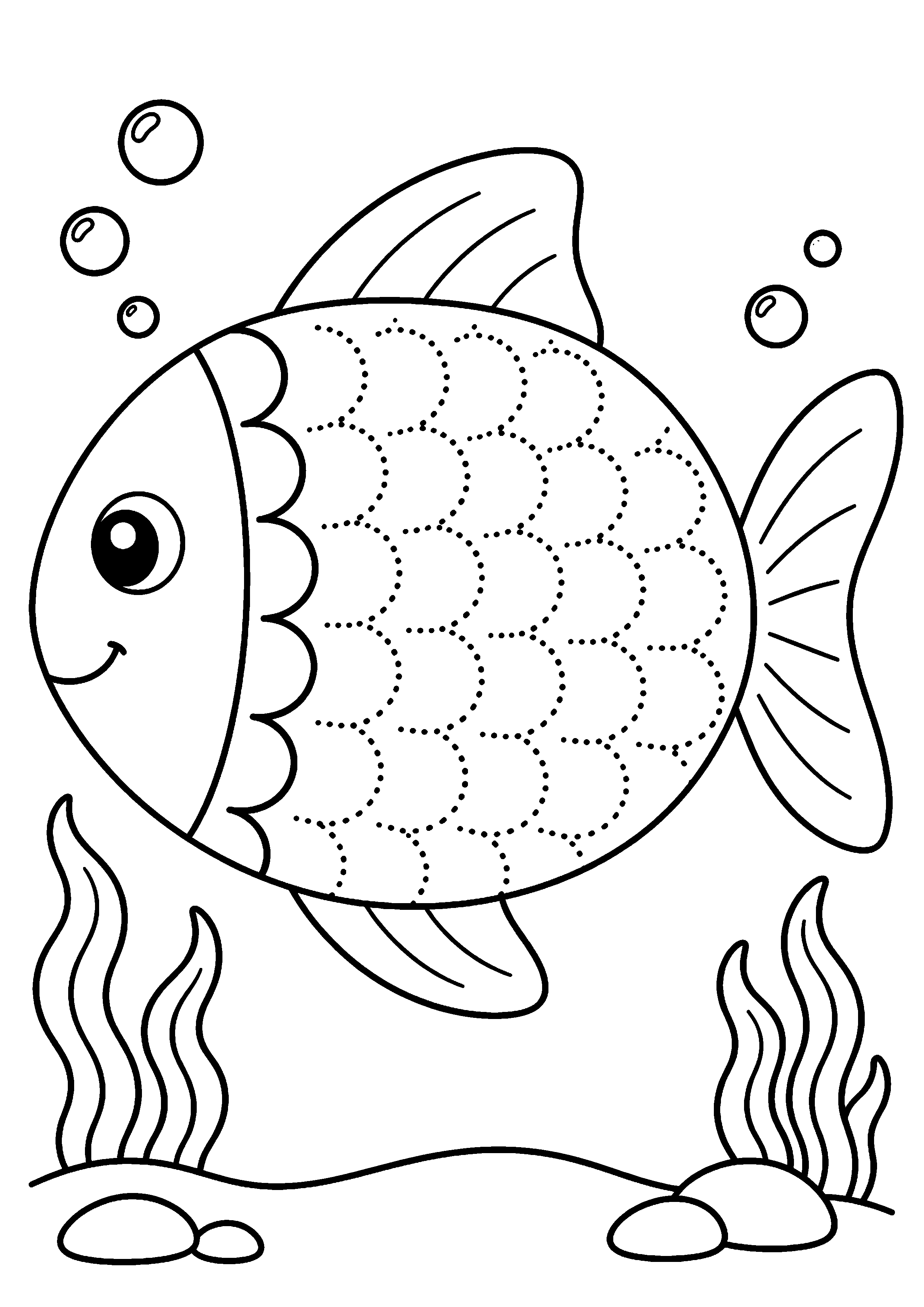 Coloriage ponts pour écailles à imprimer