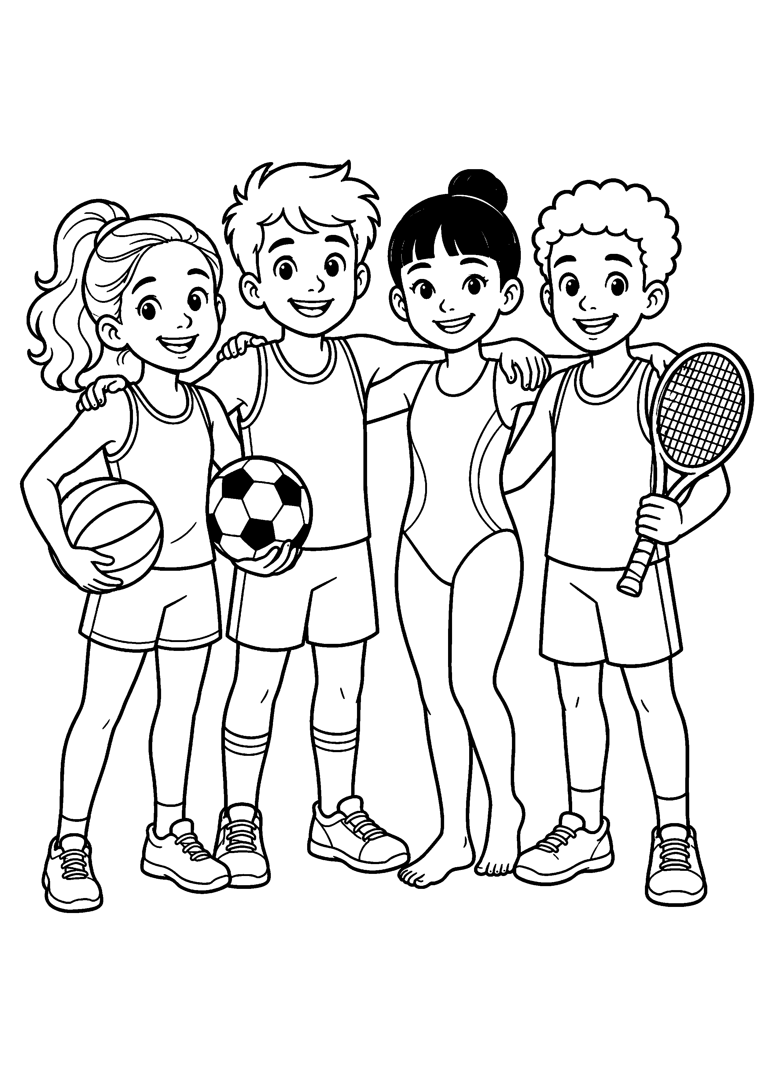 Coloriage Jeux olympiques – dessin 16