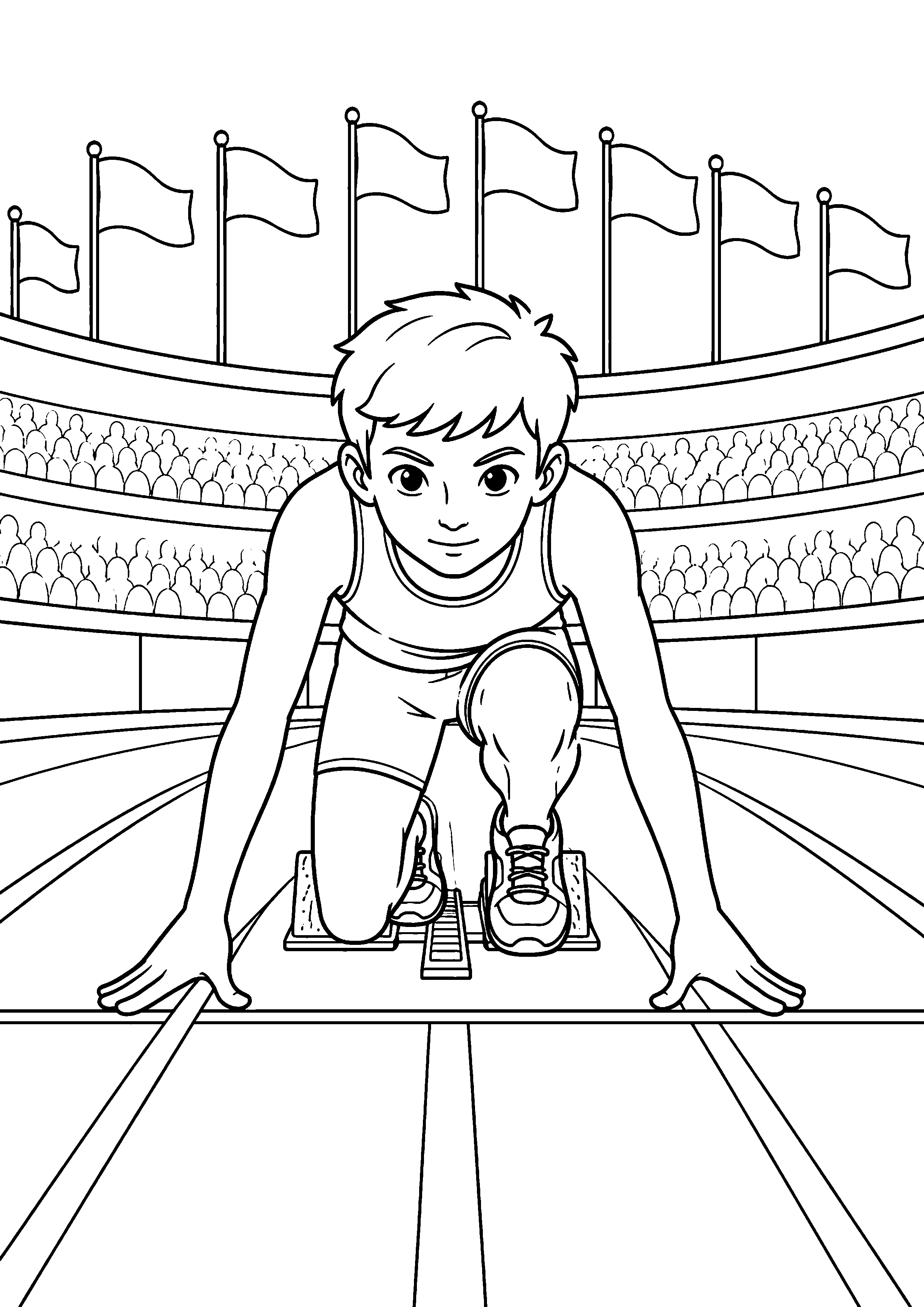 Coloriage Jeux olympiques – dessin 13