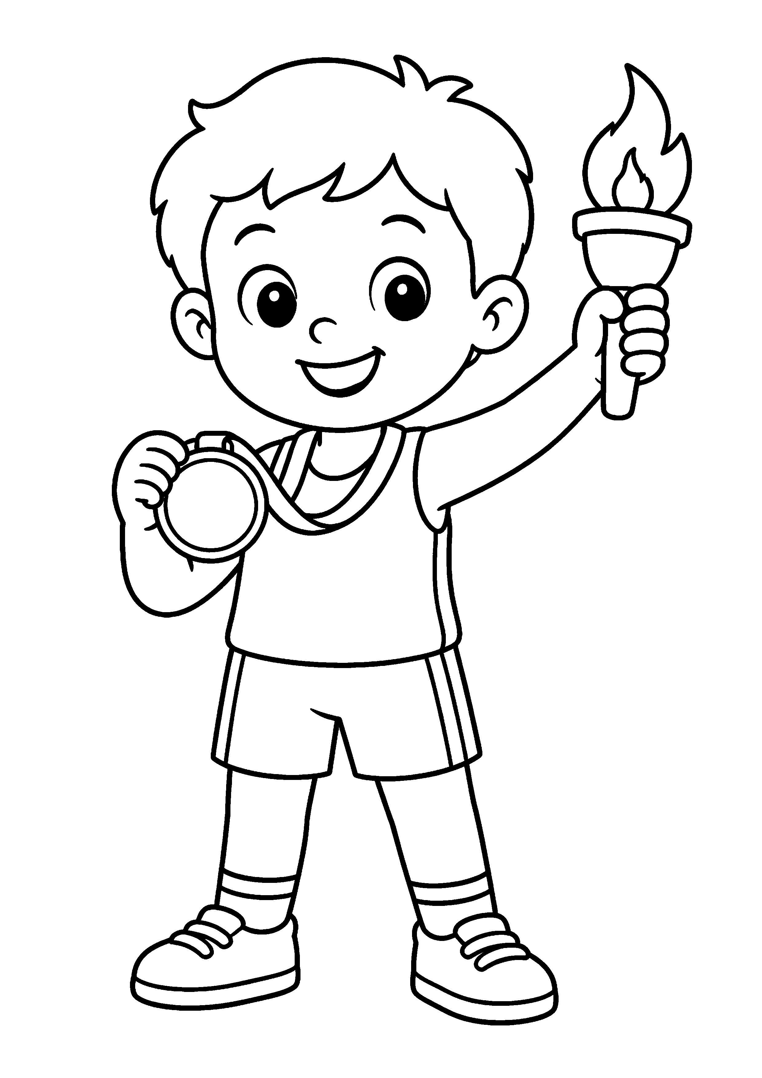 Coloriage Jeux olympiques – dessin 12