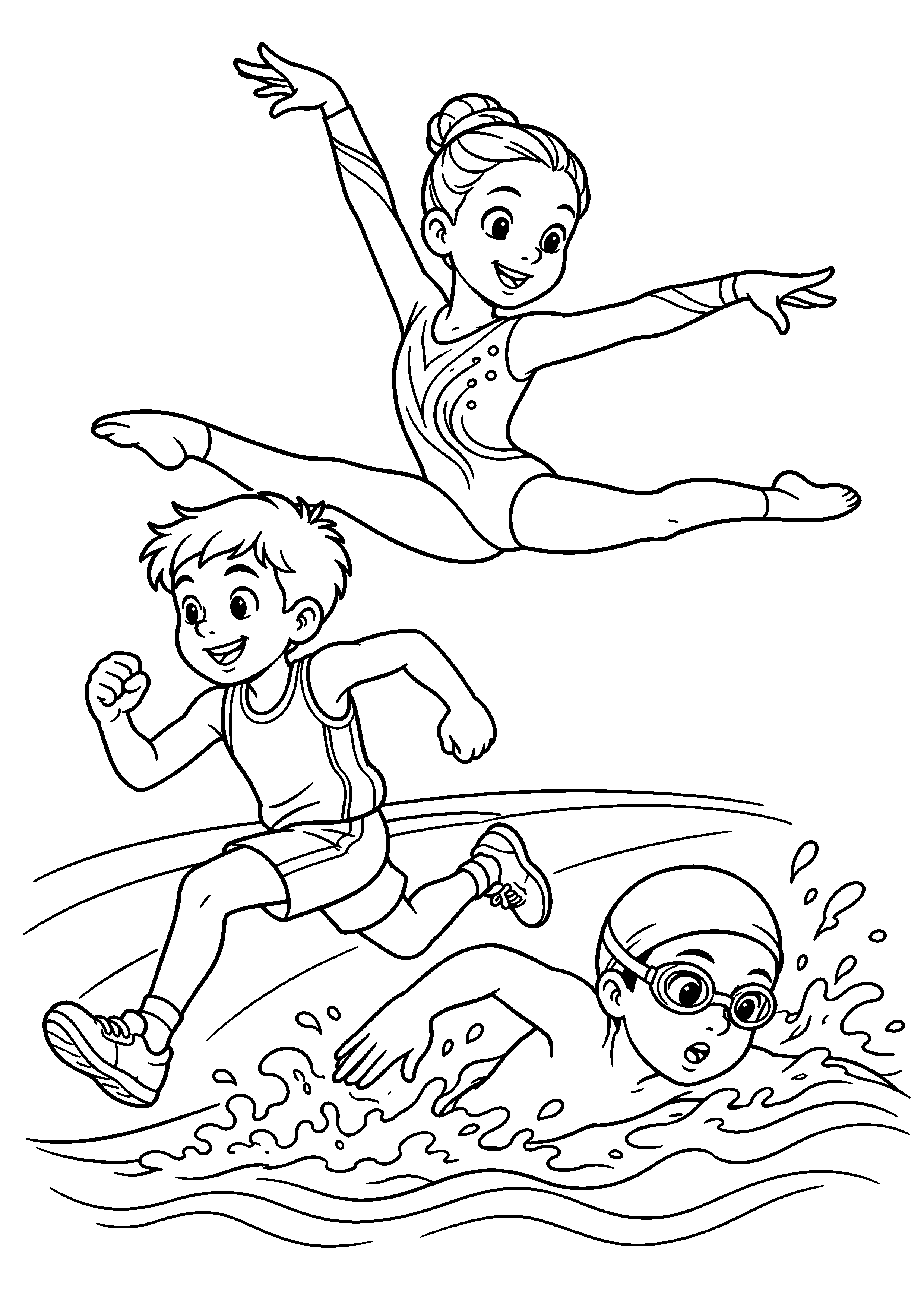 Coloriage Jeux olympiques – dessin 11