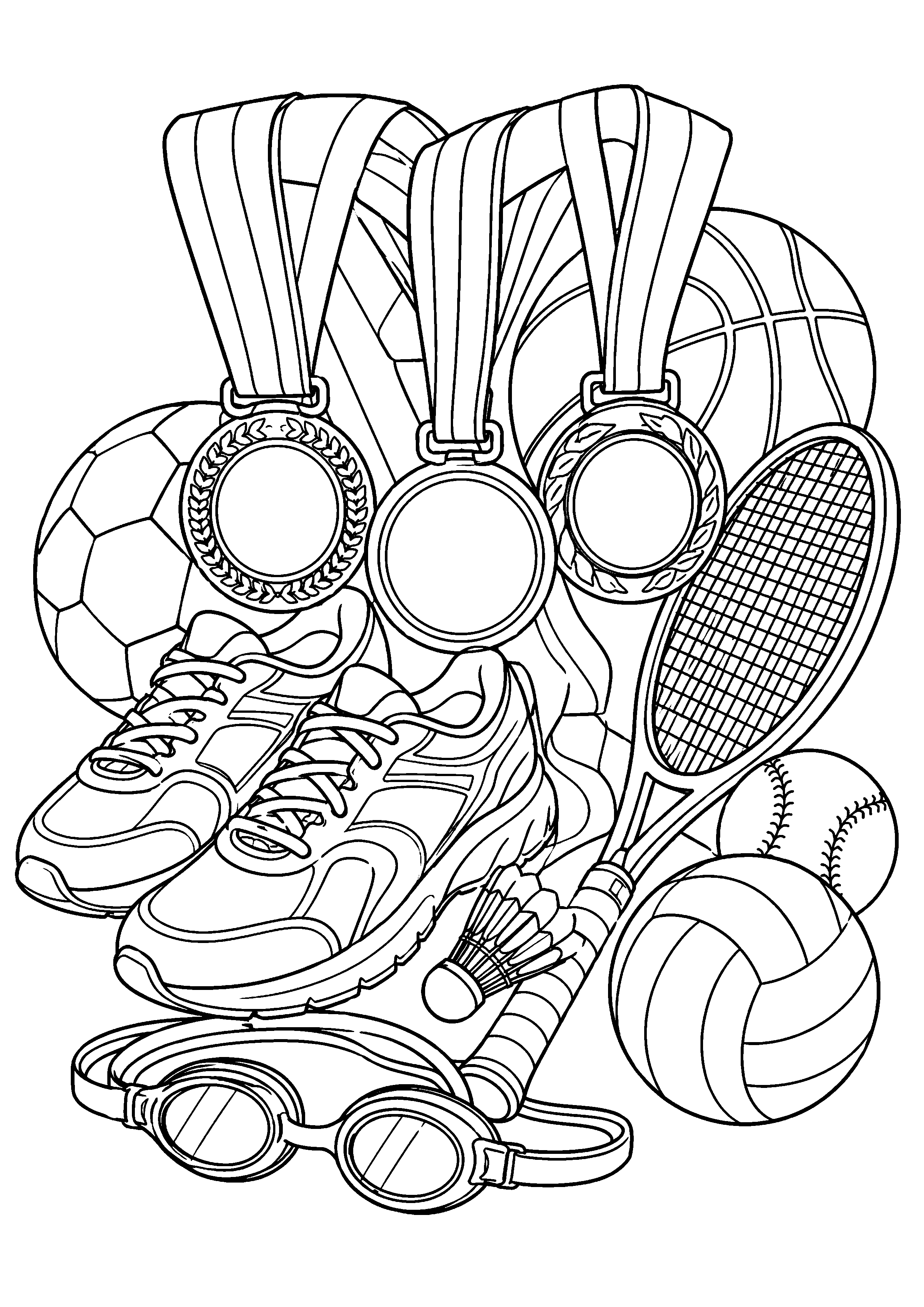 Coloriage Jeux olympiques – dessin 2