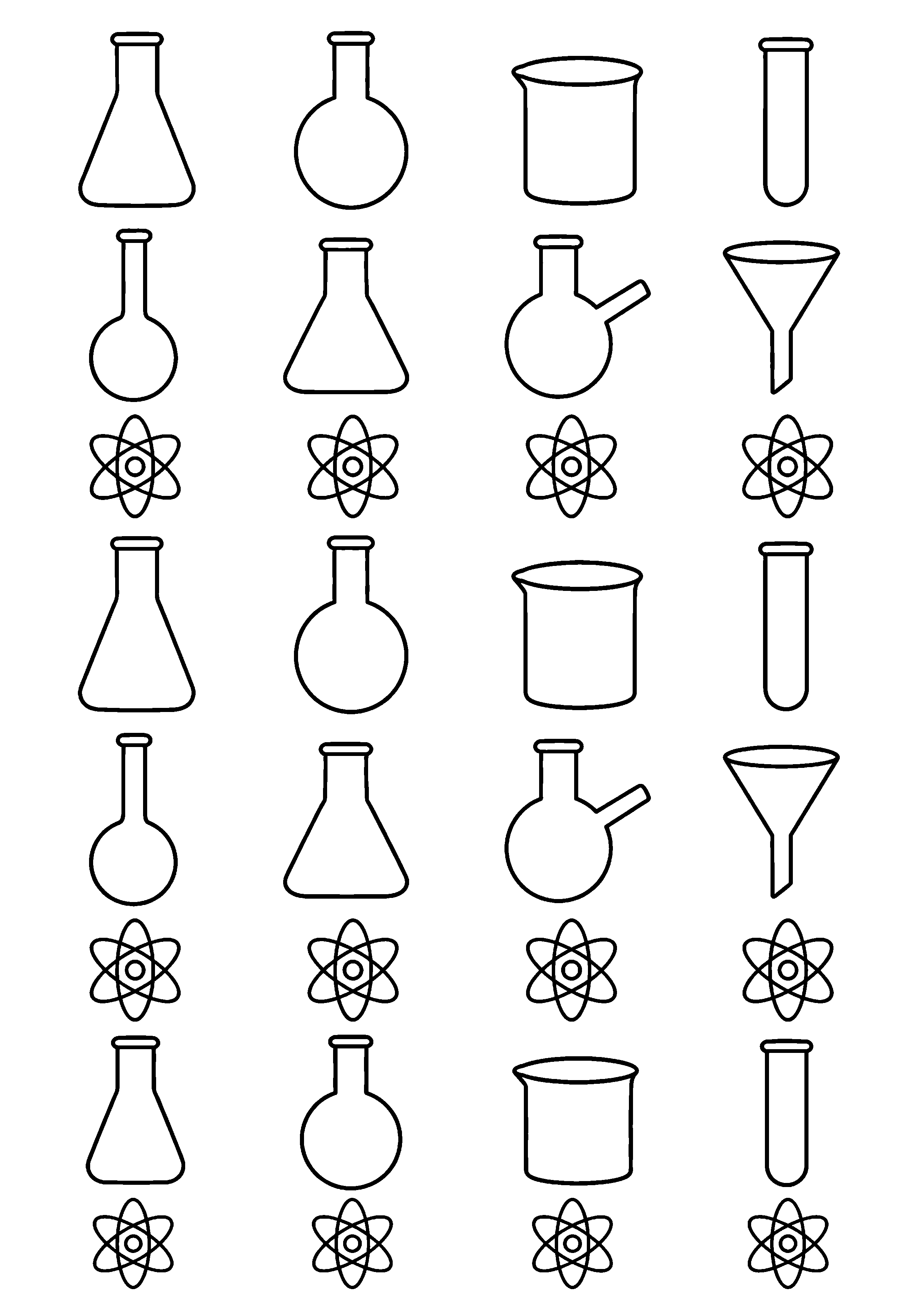 Coloriage Laboratoire – dessin 12