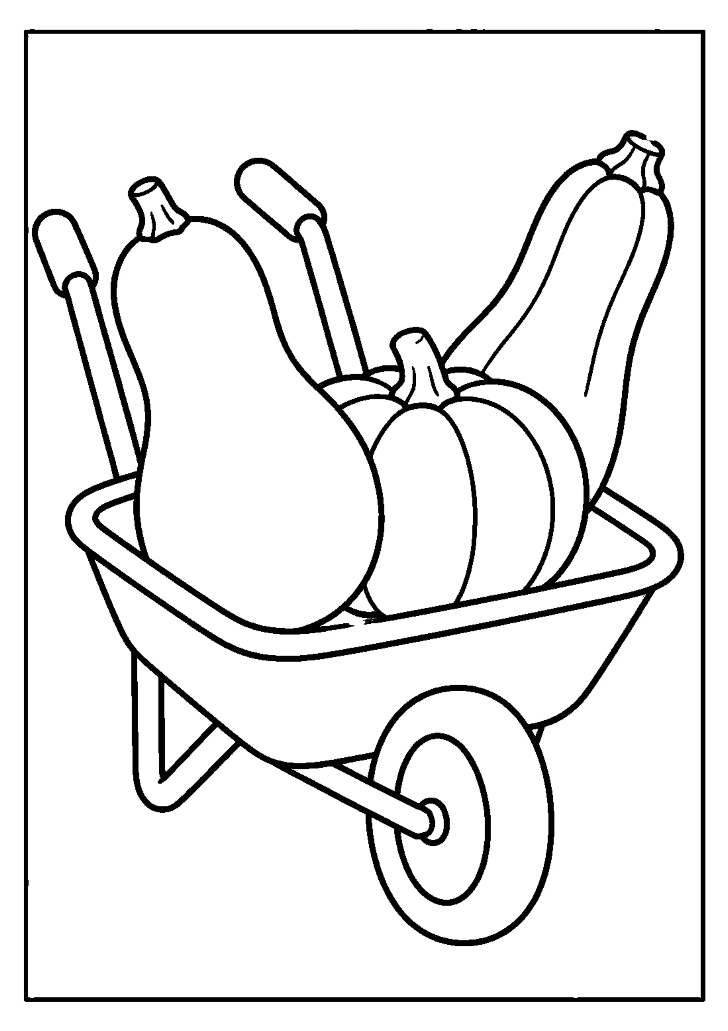 Coloriage Légumes rigolos à imprimer – dessin 4
