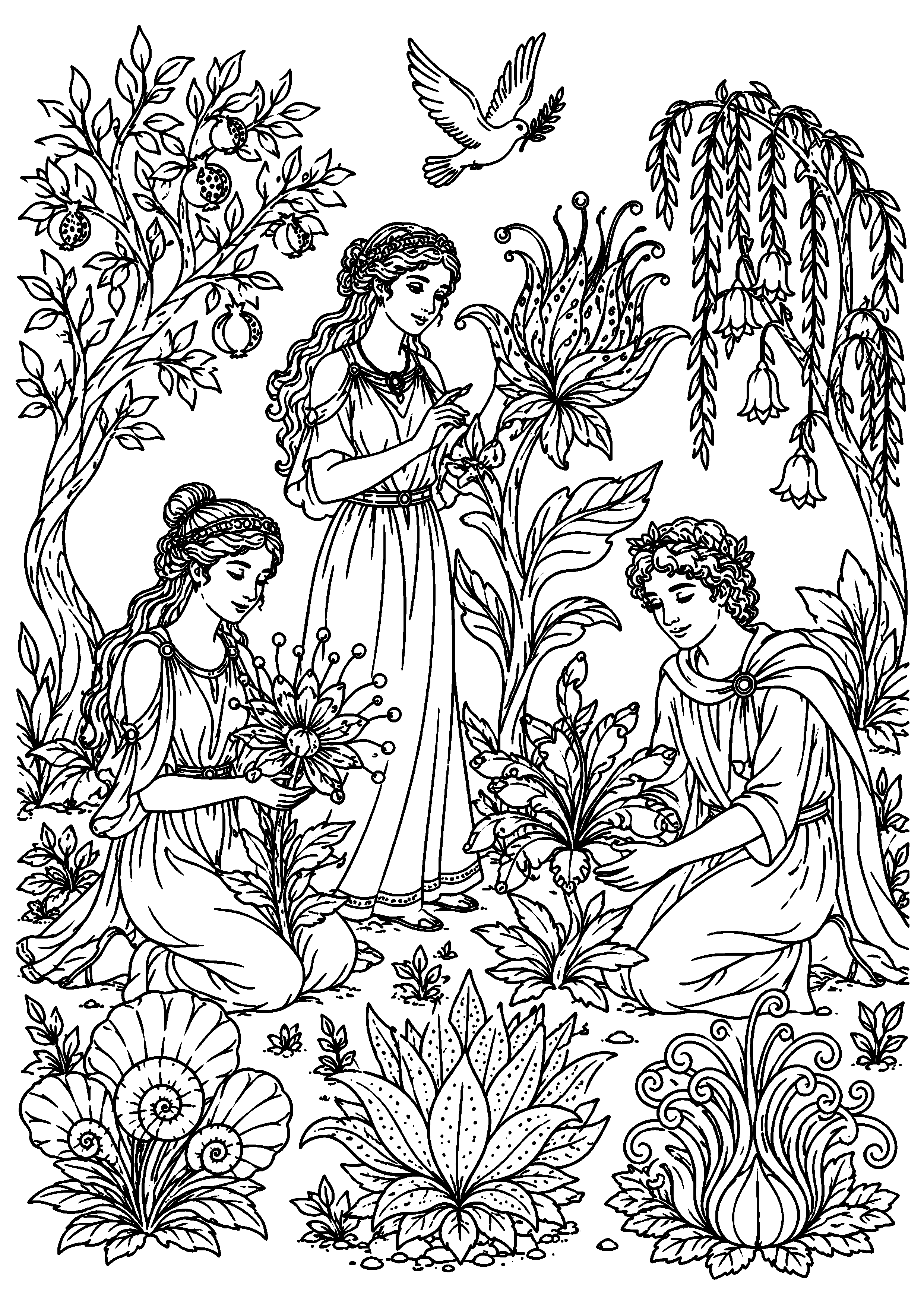 Coloriage Mythologie grecque à imprimer – dessin n°18