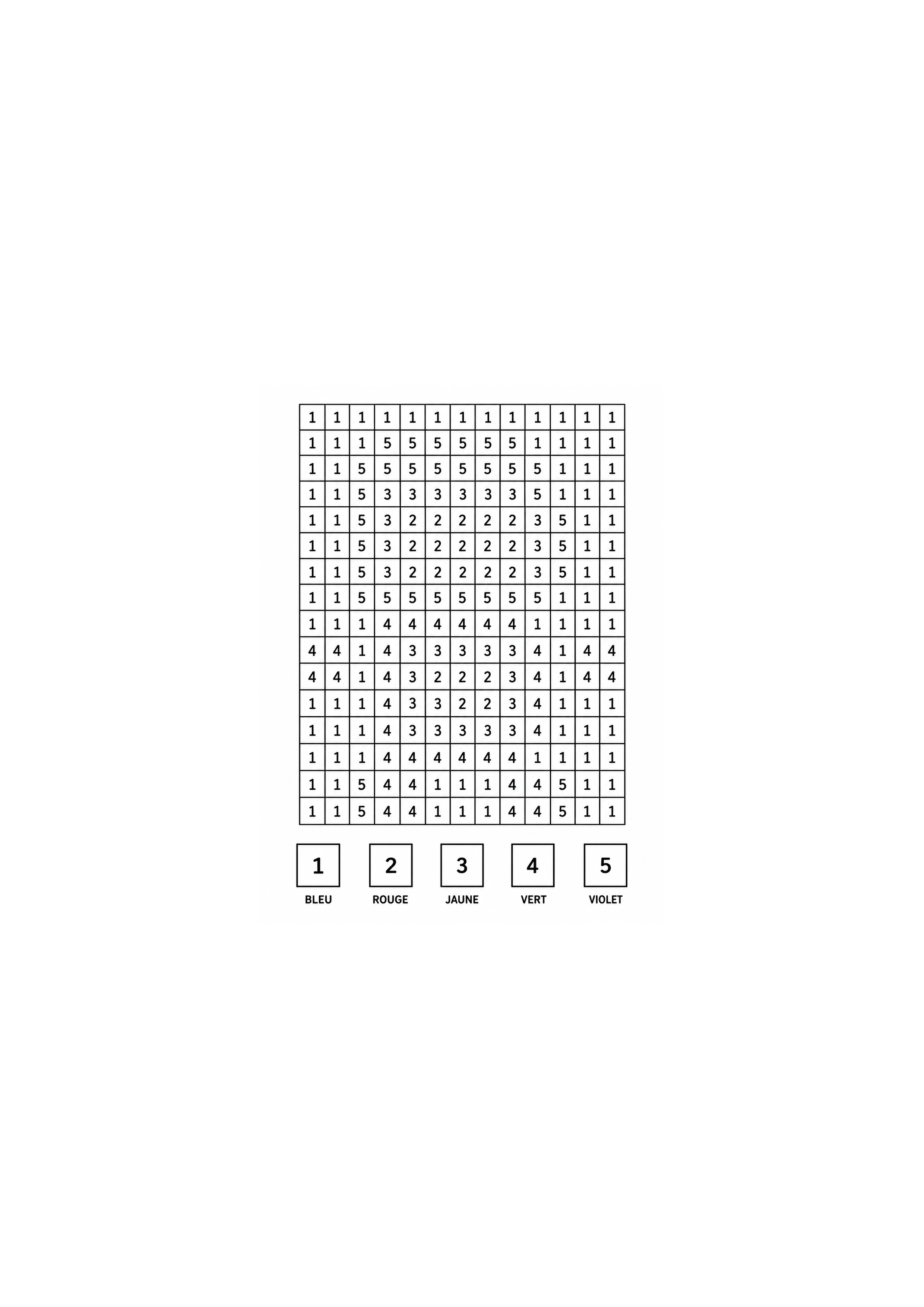 Coloriage robot pixel à imprimer