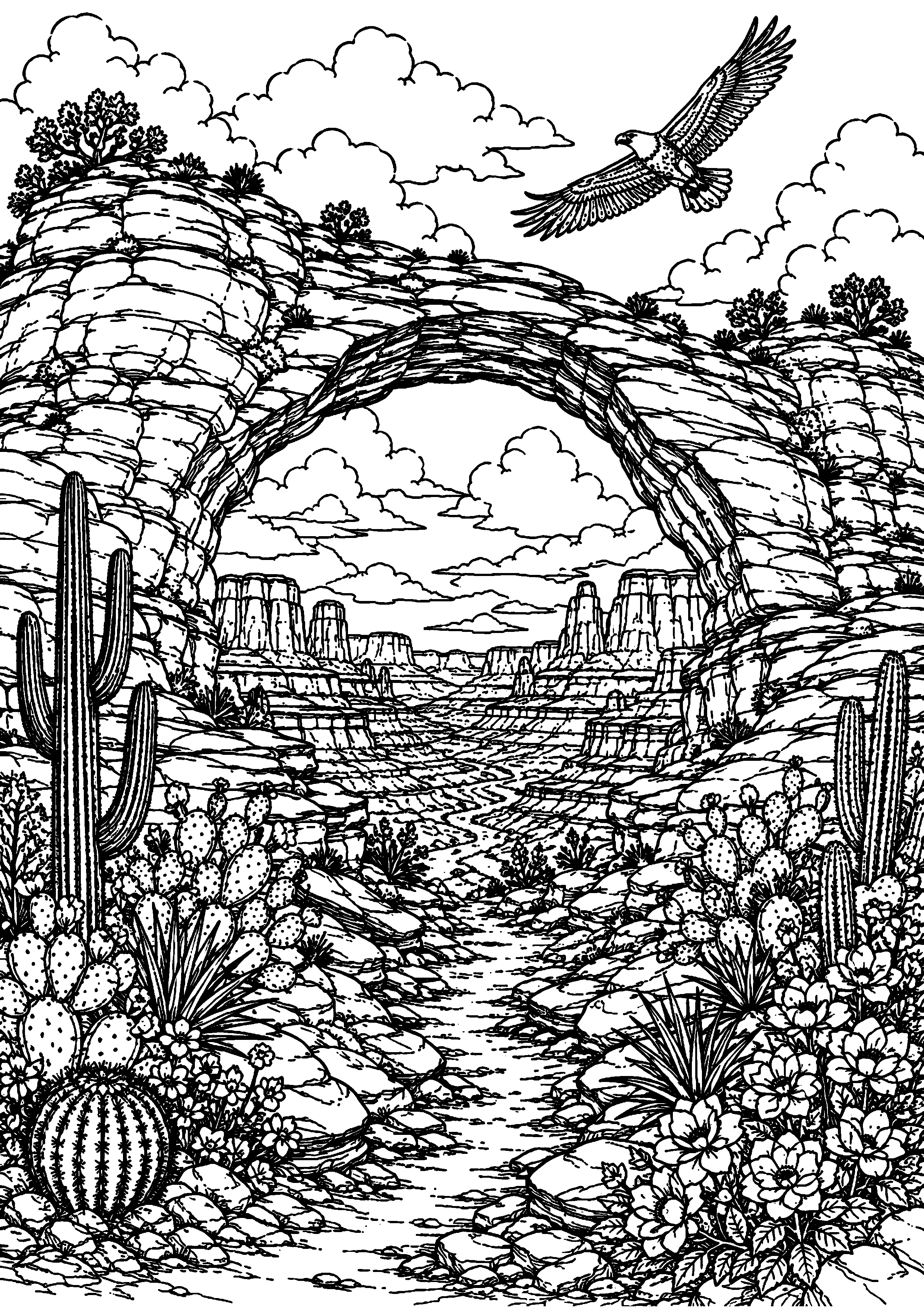 Coloriage pont à imprimer – dessin n°14
