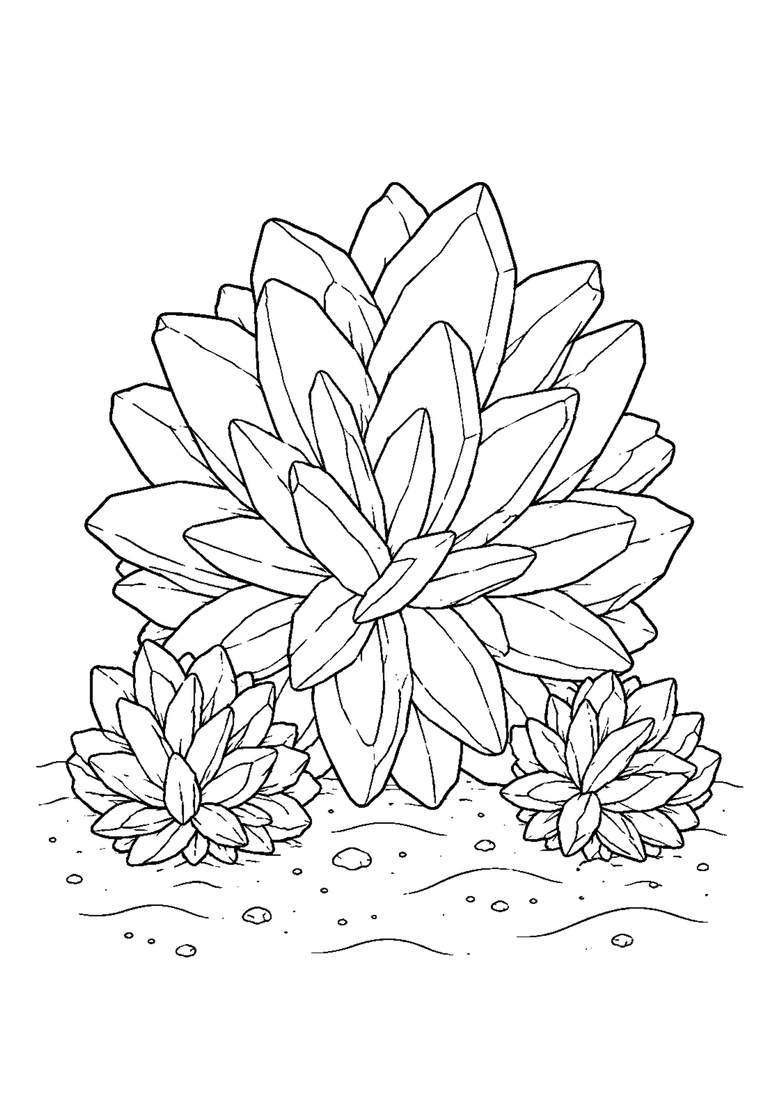 Coloriage Roches et minéraux à imprimer – dessin n°13