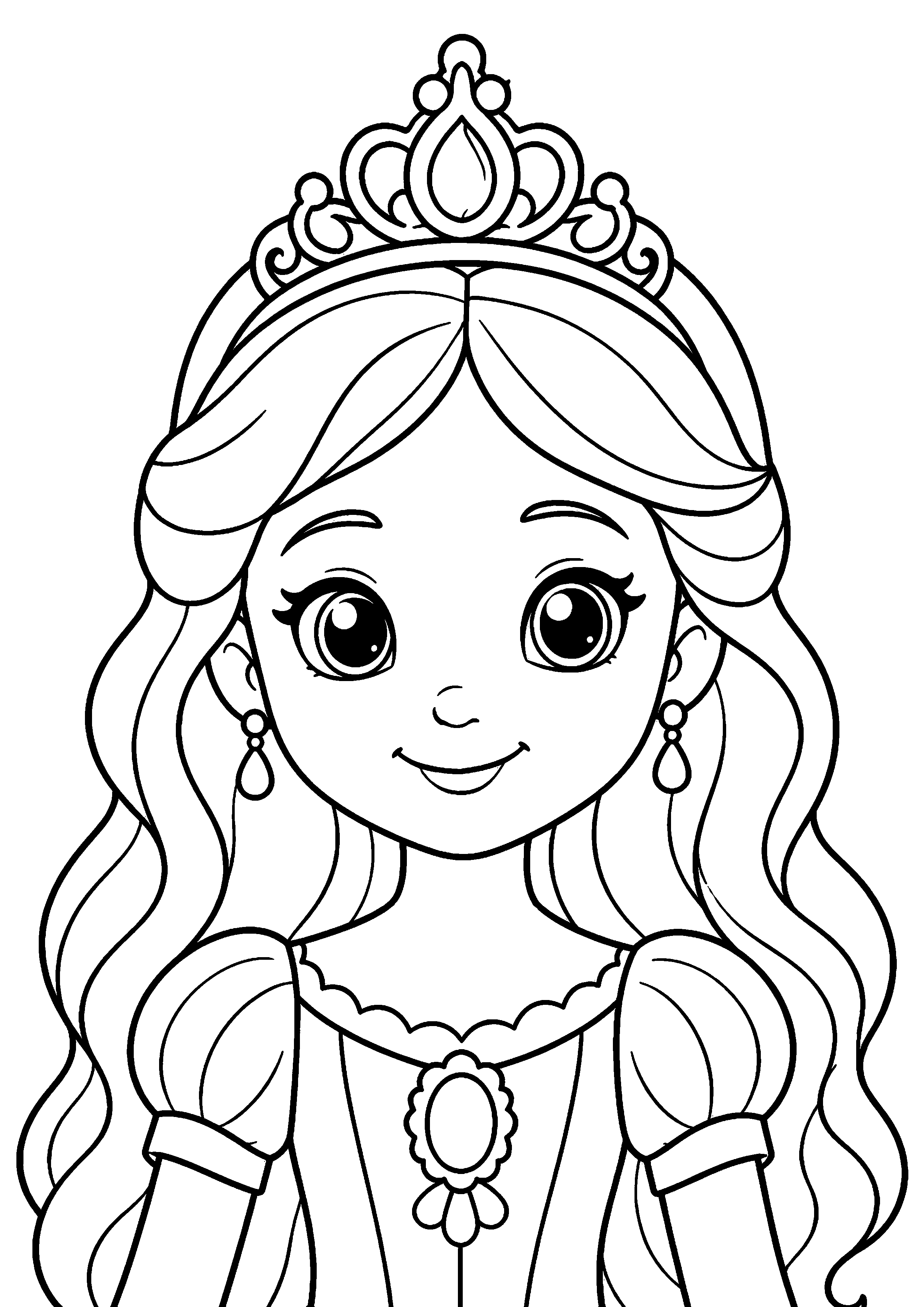 Coloriage Royaume enchanté à imprimer – dessin n°14