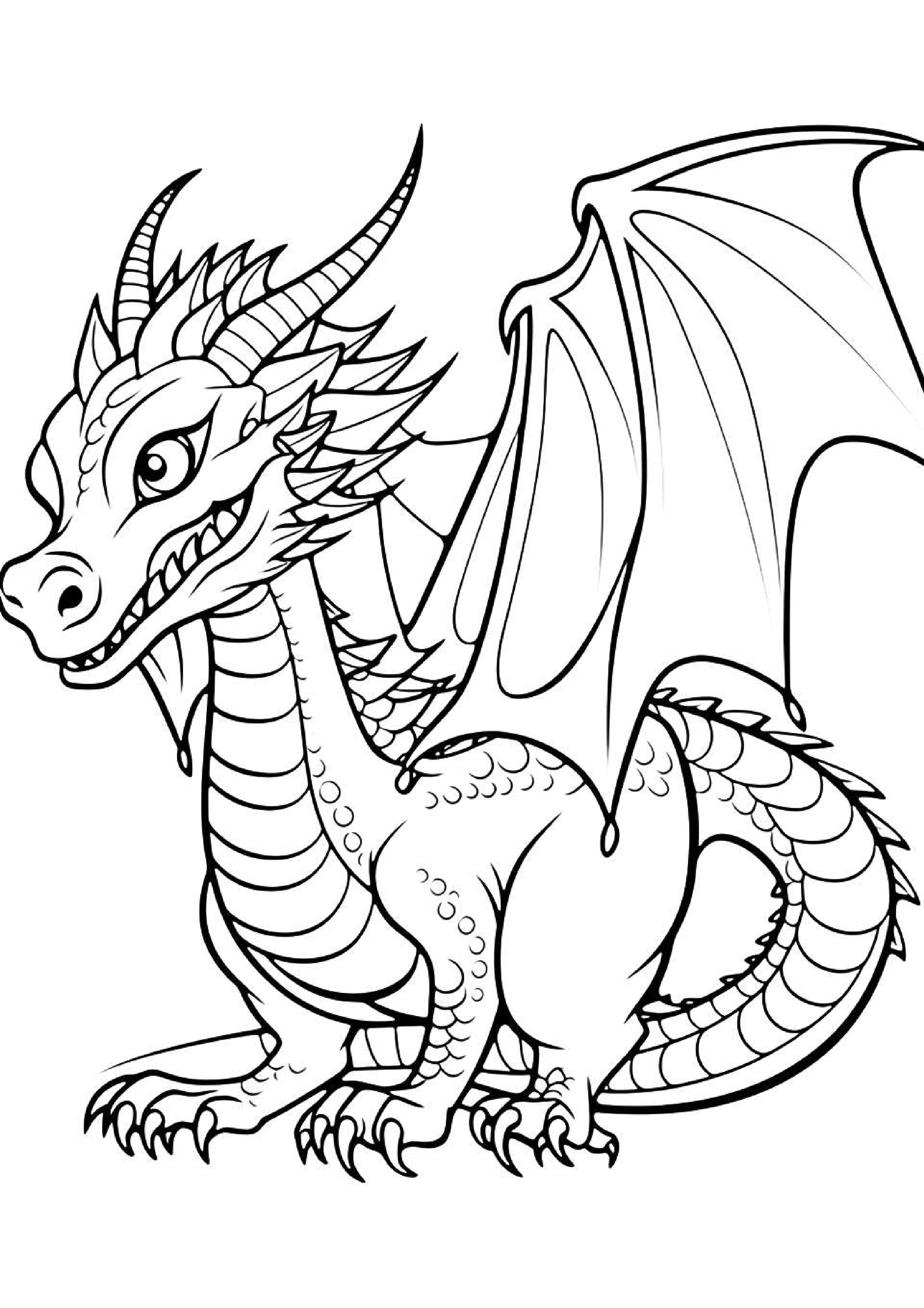 coloriage-dragon