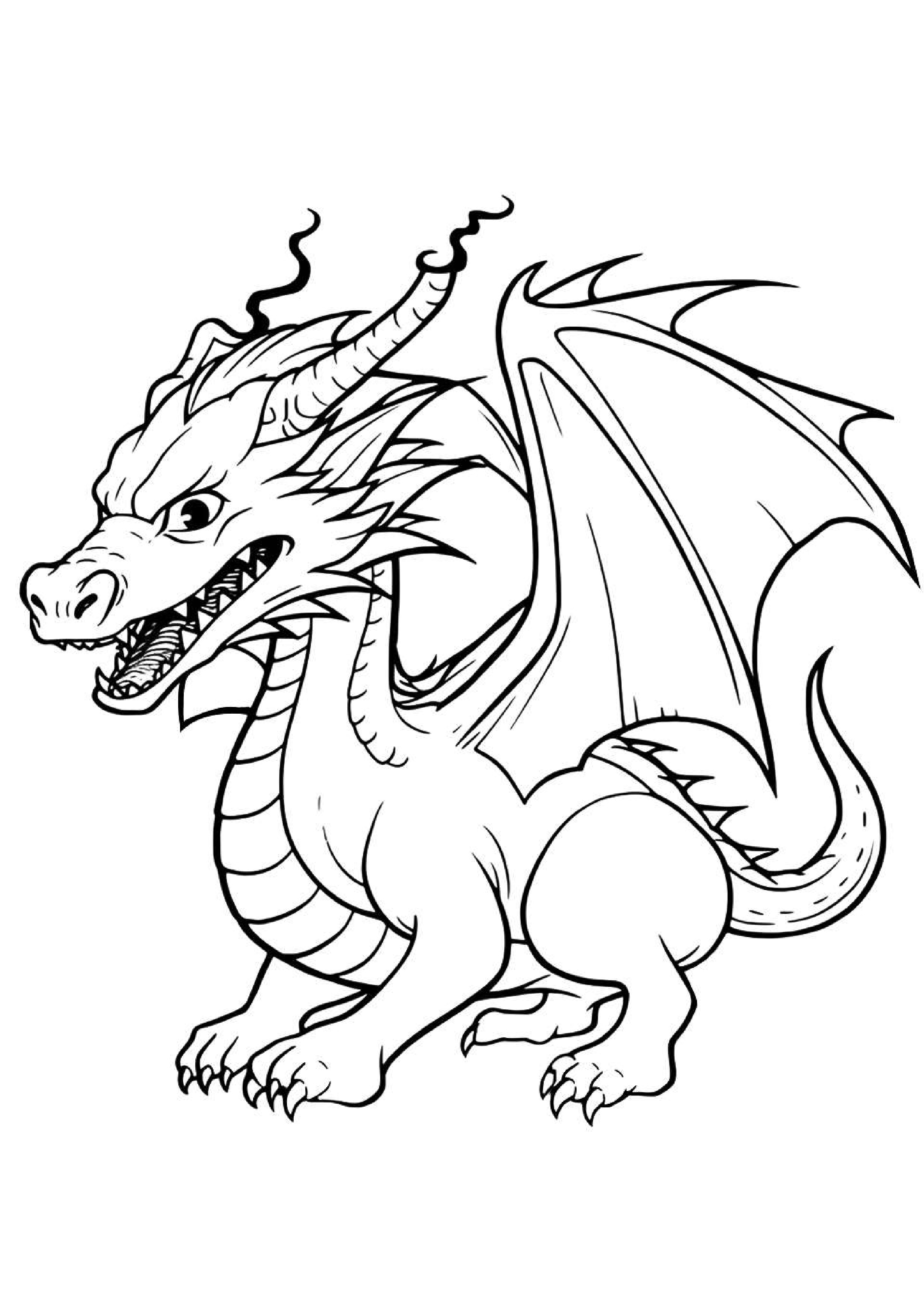 coloriage-dragon