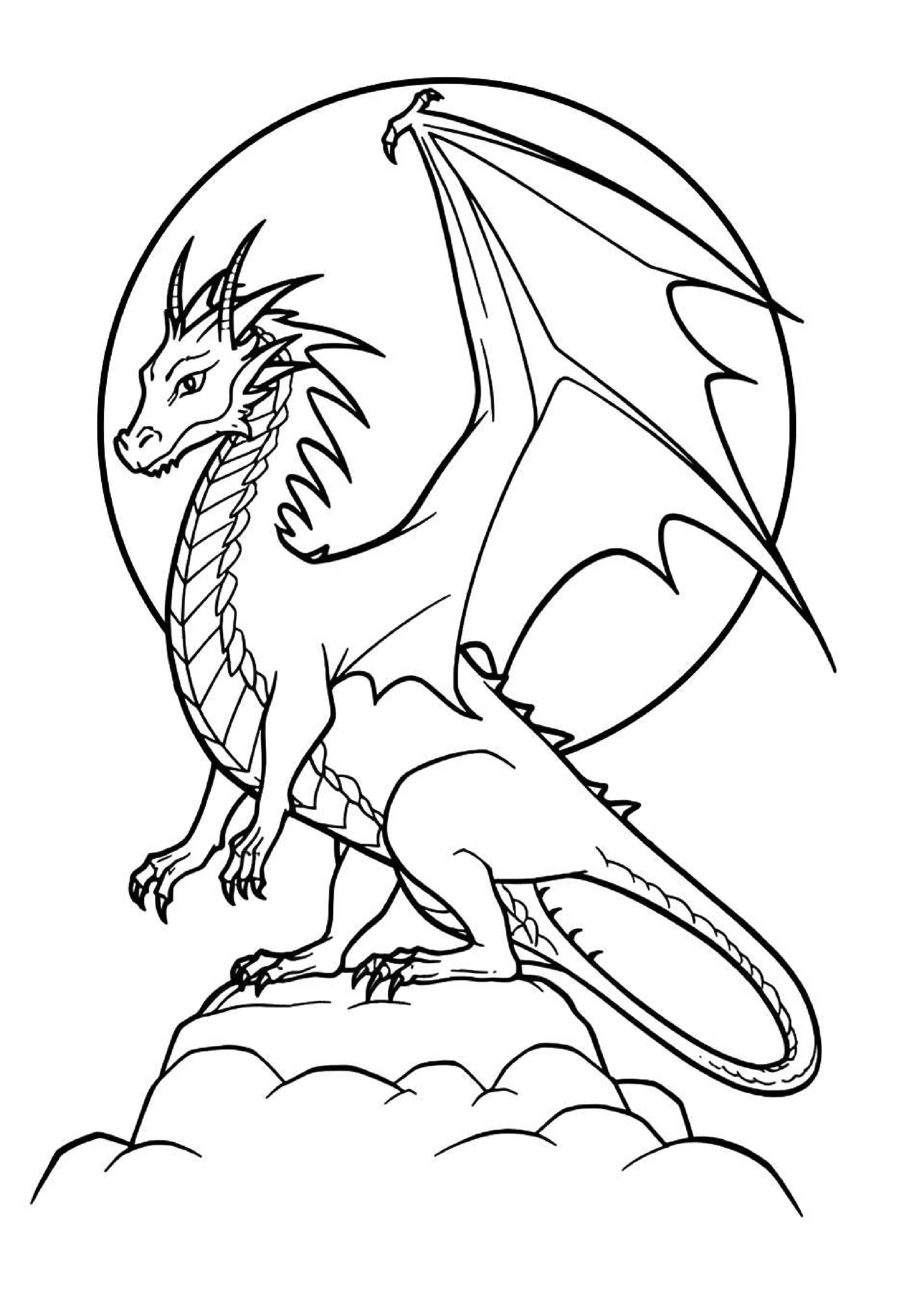 coloriage-dragon