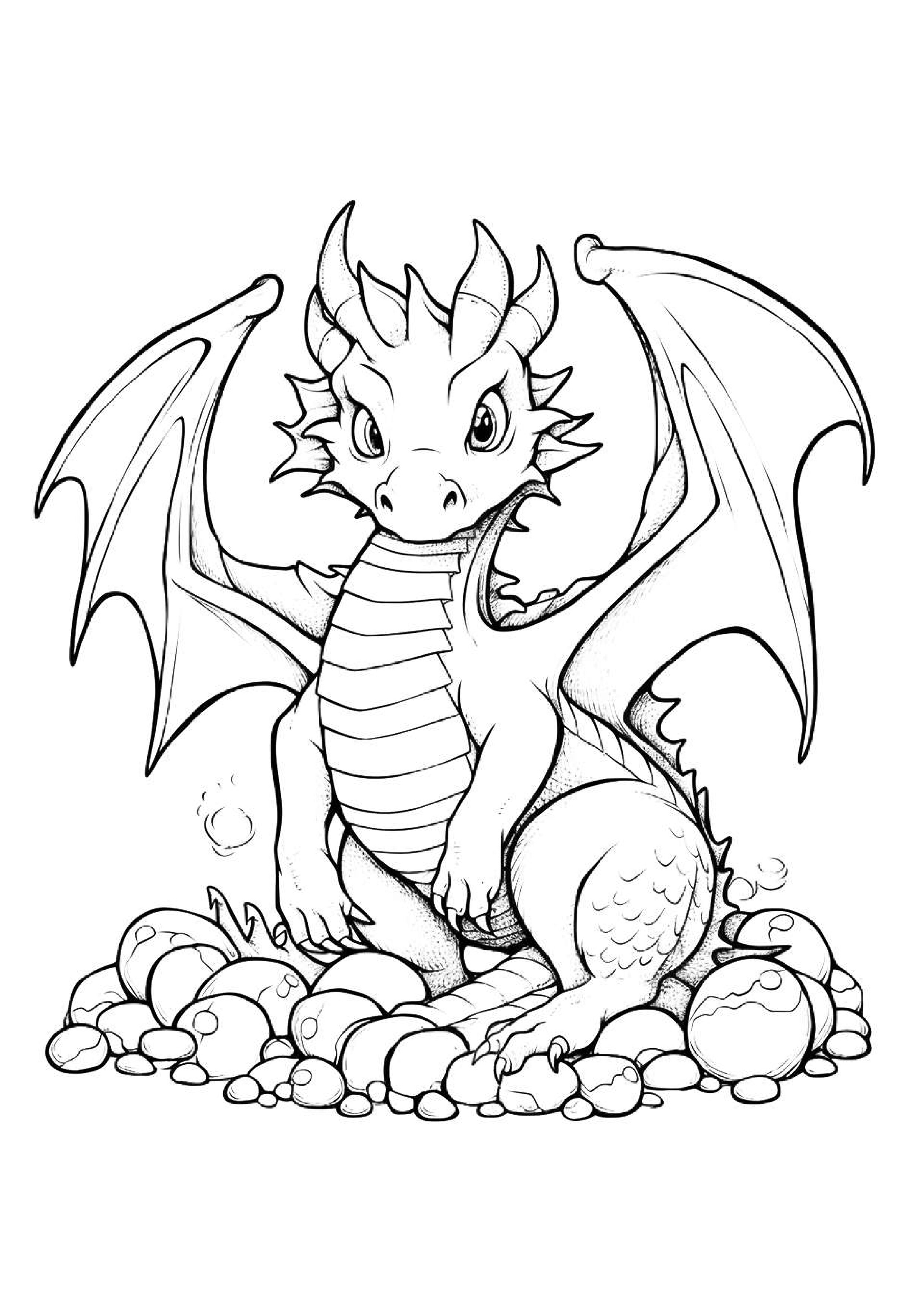 coloriage-dragon