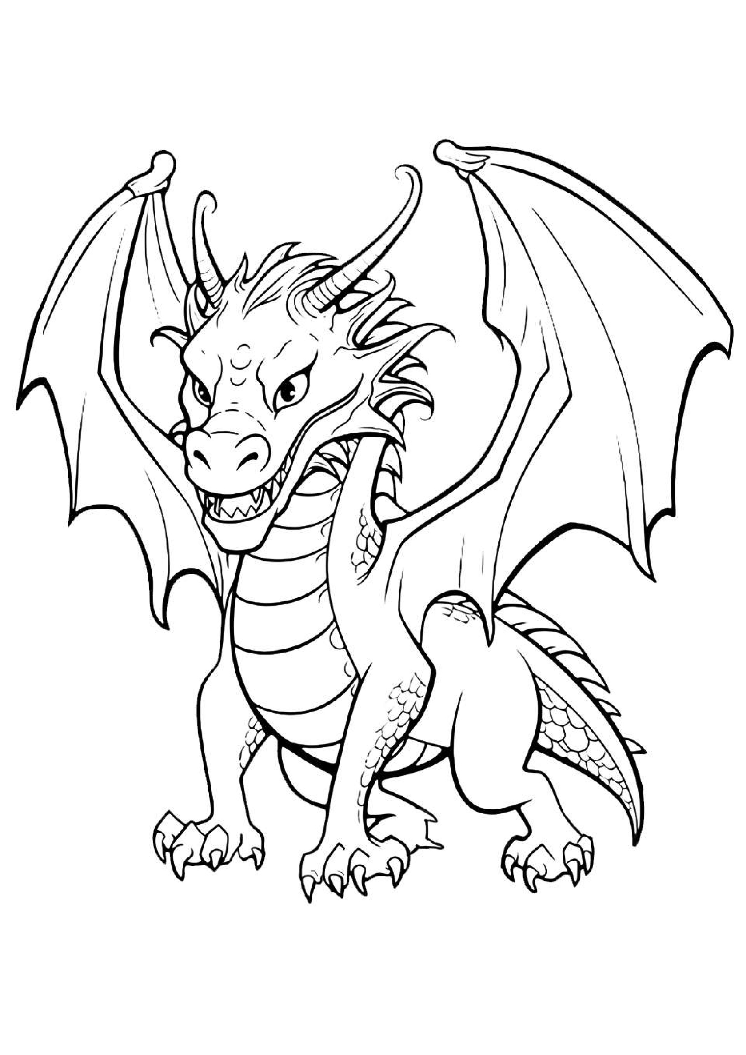 coloriage-dragon