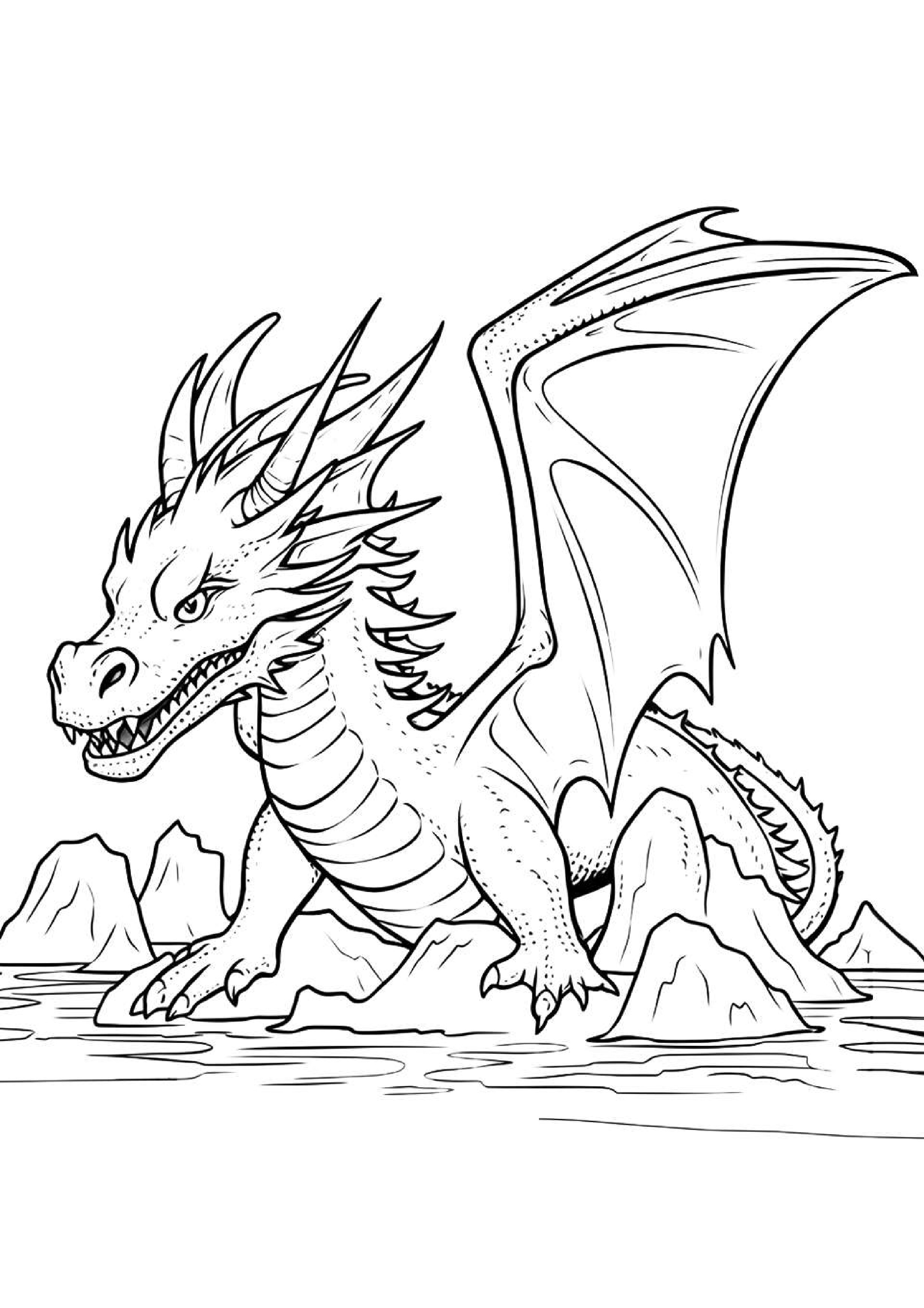 coloriage-dragon