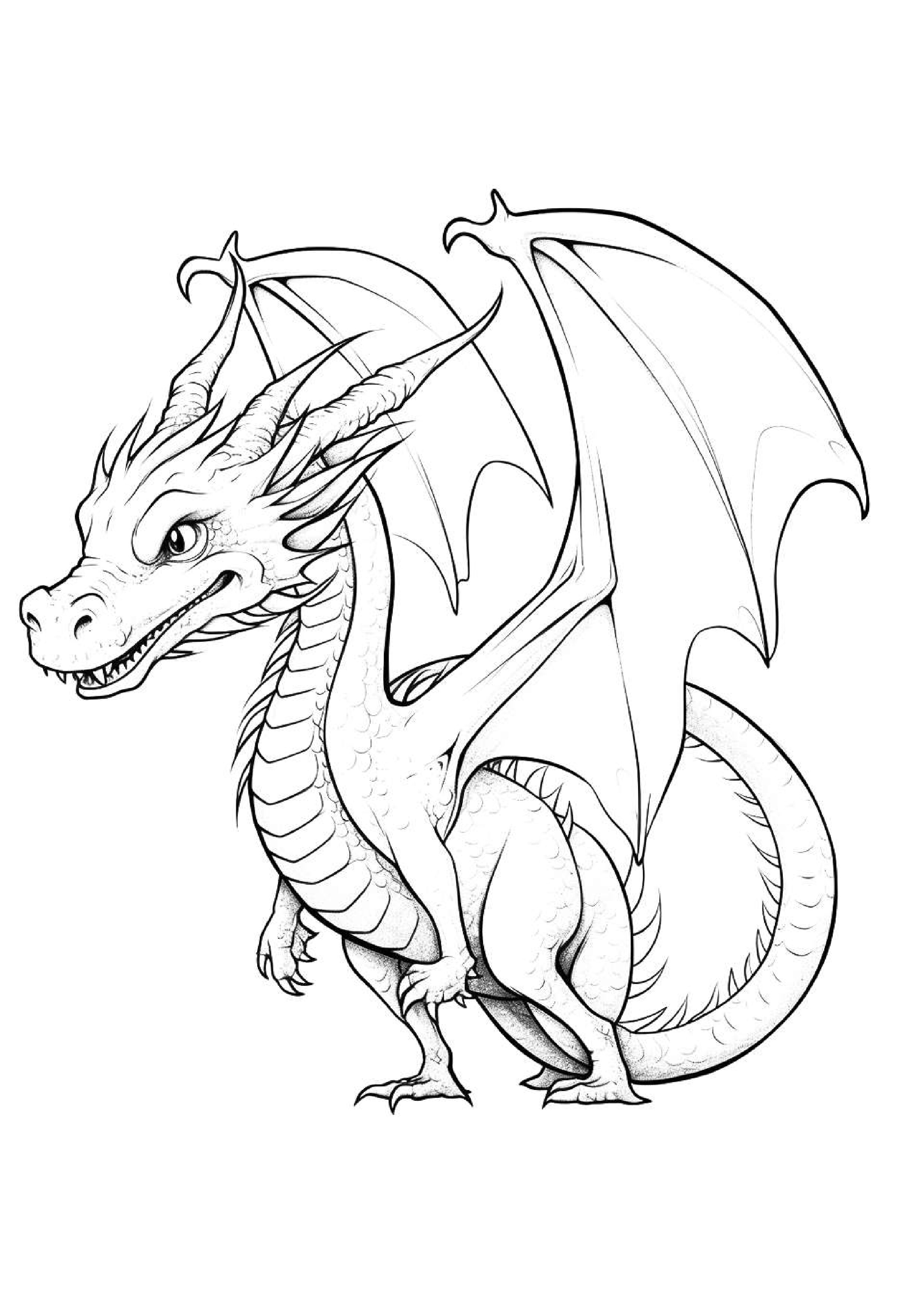 coloriage-dragon