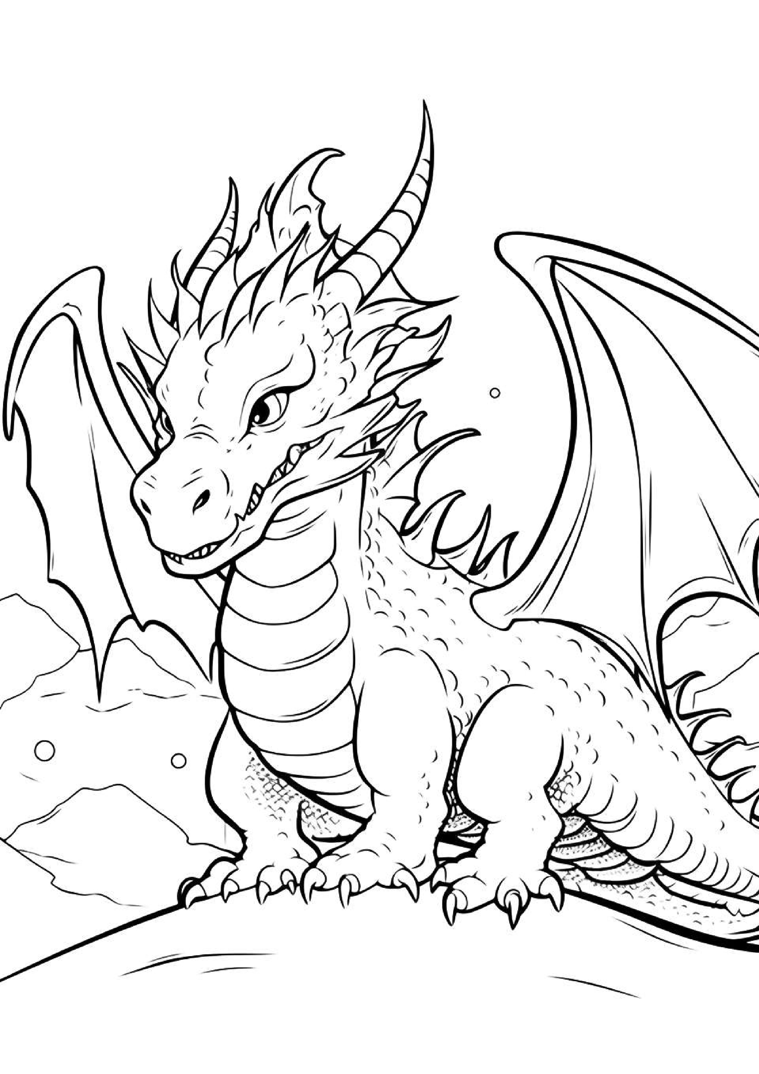 coloriage-dragon